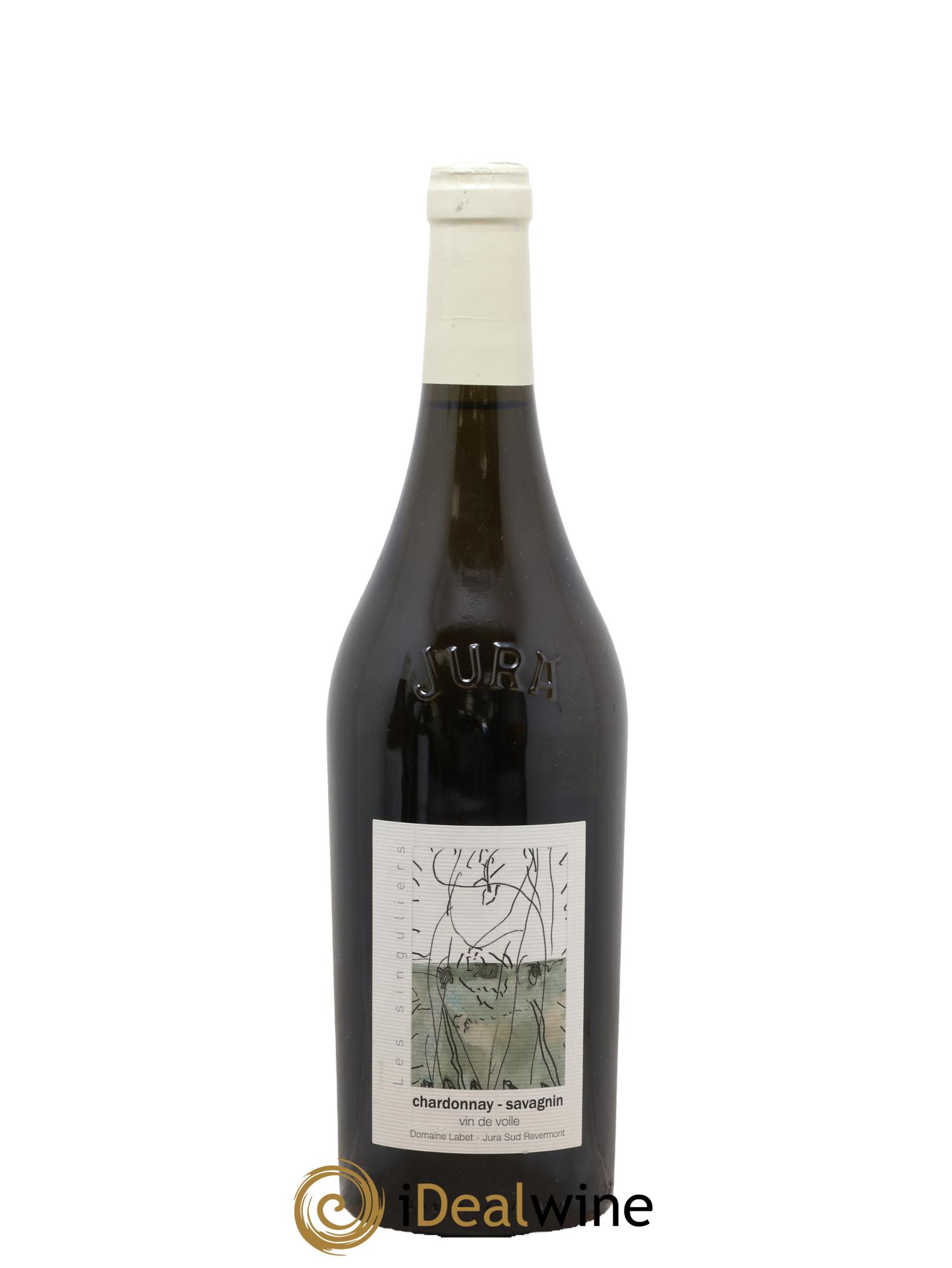 Côtes du Jura Vin de Voile Chardonnay-Savagnin cuvée de garde Romain - Julien - Charline Labet 2020 - Lot de 1 bouteille - 0