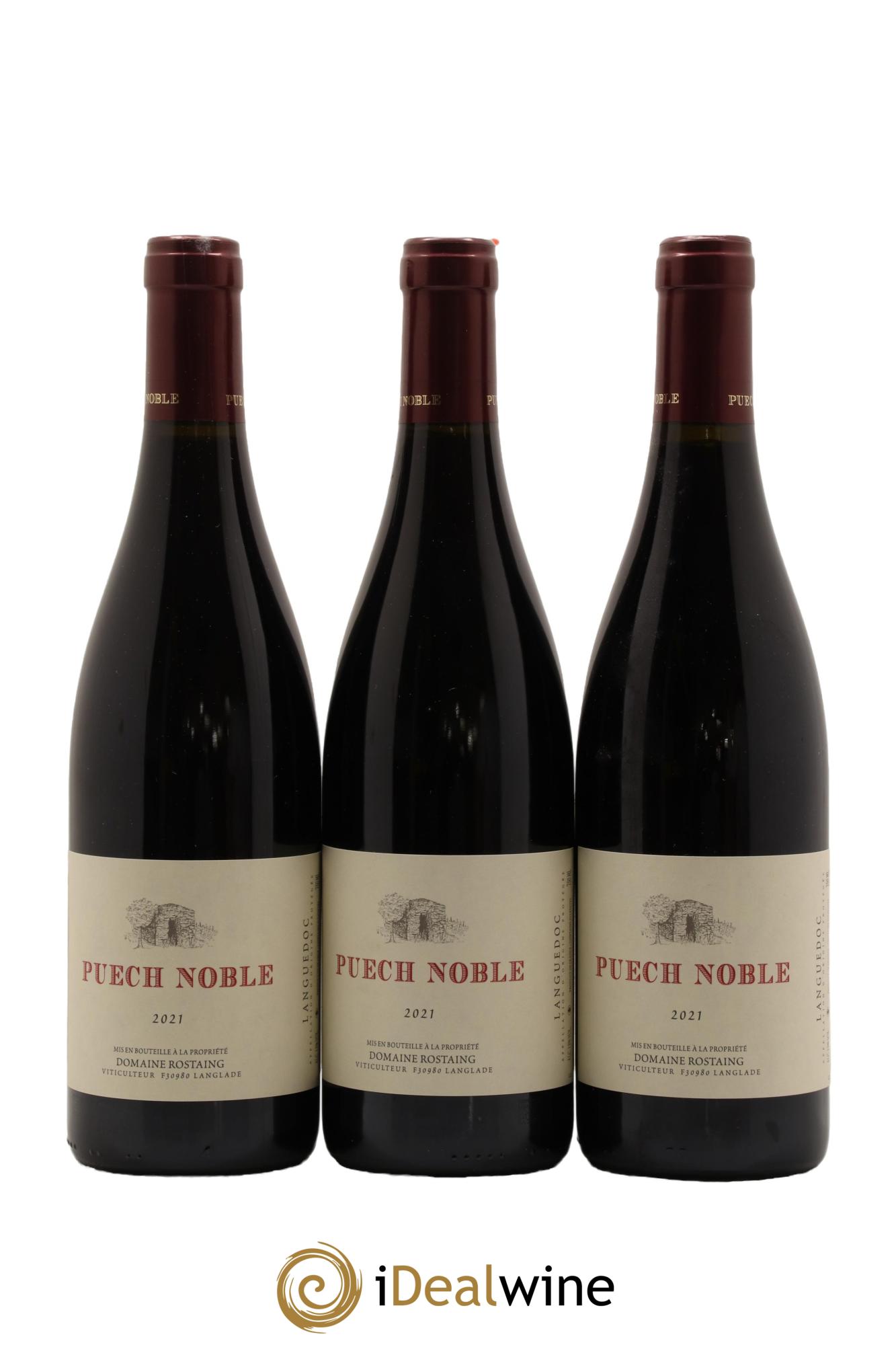 Coteaux du Languedoc Puech Noble René Rostaing 2021 - Lot de 3 bouteilles - 0