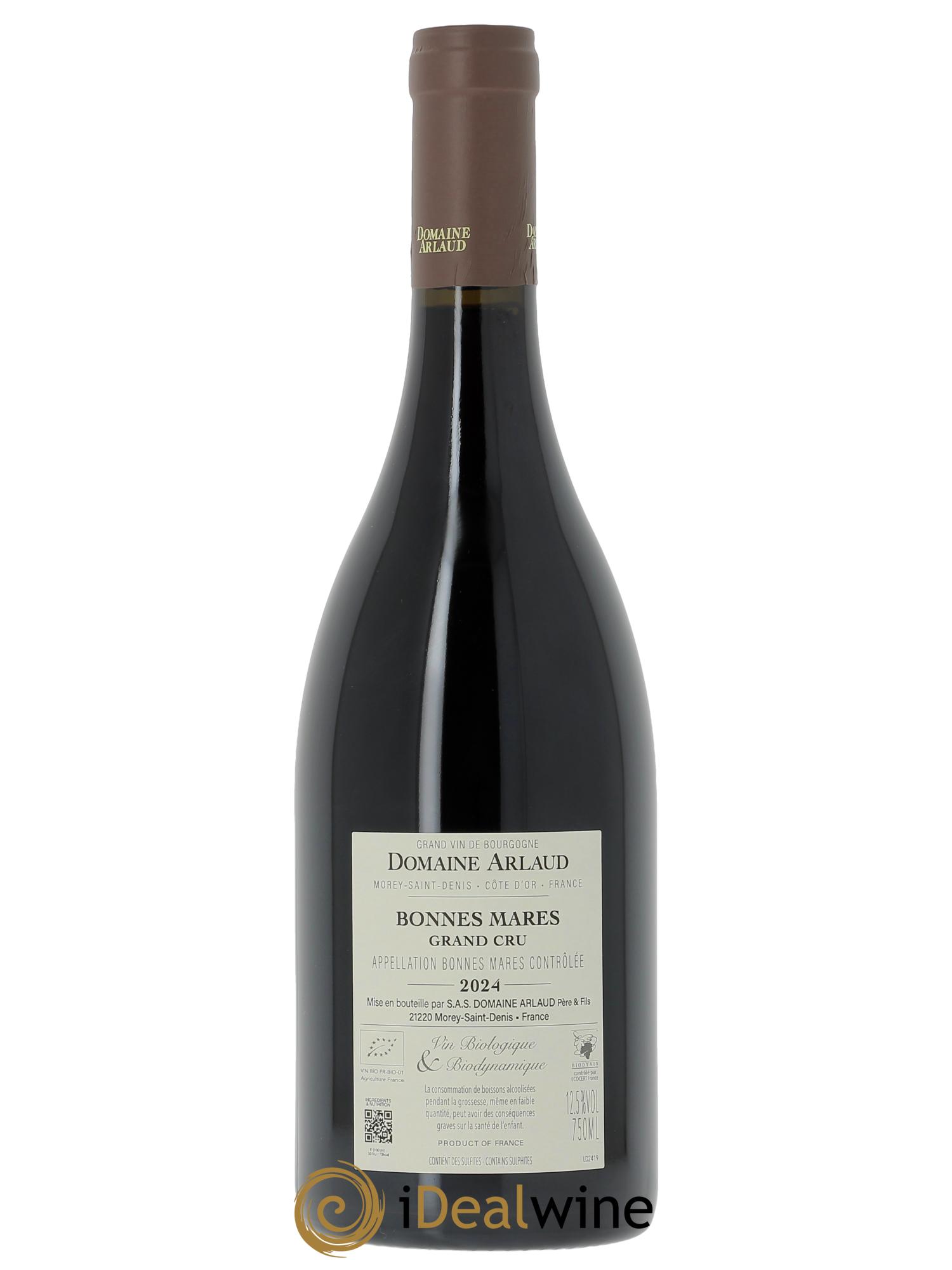 Bonnes-Mares Grand Cru Arlaud 2024 - Lotto di 1 bottiglia - 1