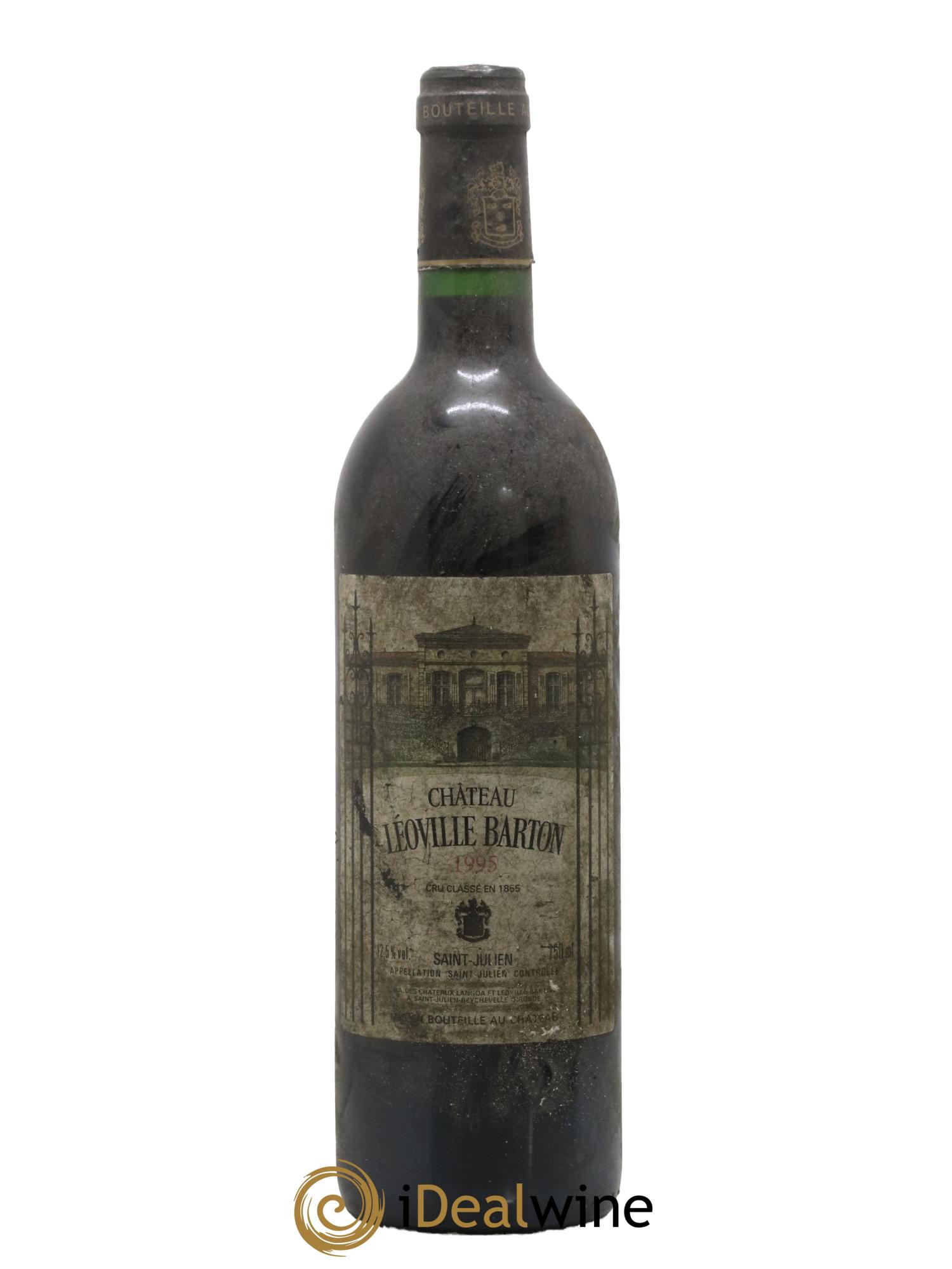 Château Léoville Barton 2ème Grand Cru Classé 1995 - Lot de 1 bouteille - 0