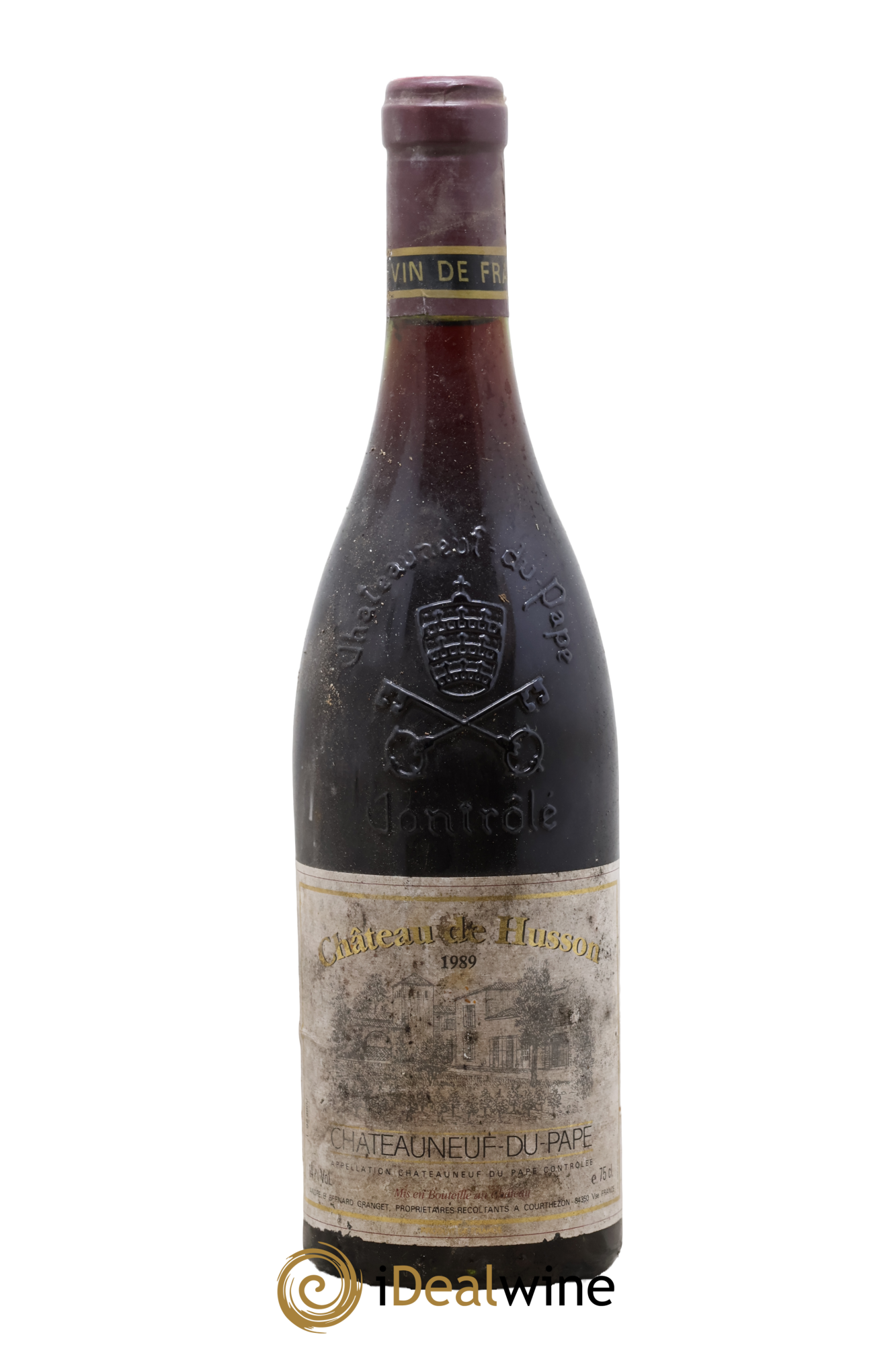 Châteauneuf-du-Pape Château De Husson 1989 - Posten von 1 Flasche - 0