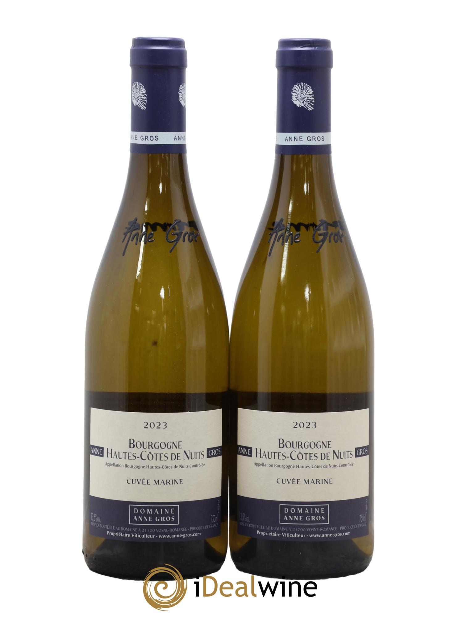 Hautes-Côtes de Nuits Cuvée Marine Anne Gros 2023 - Lot de 2 bouteilles - 0
