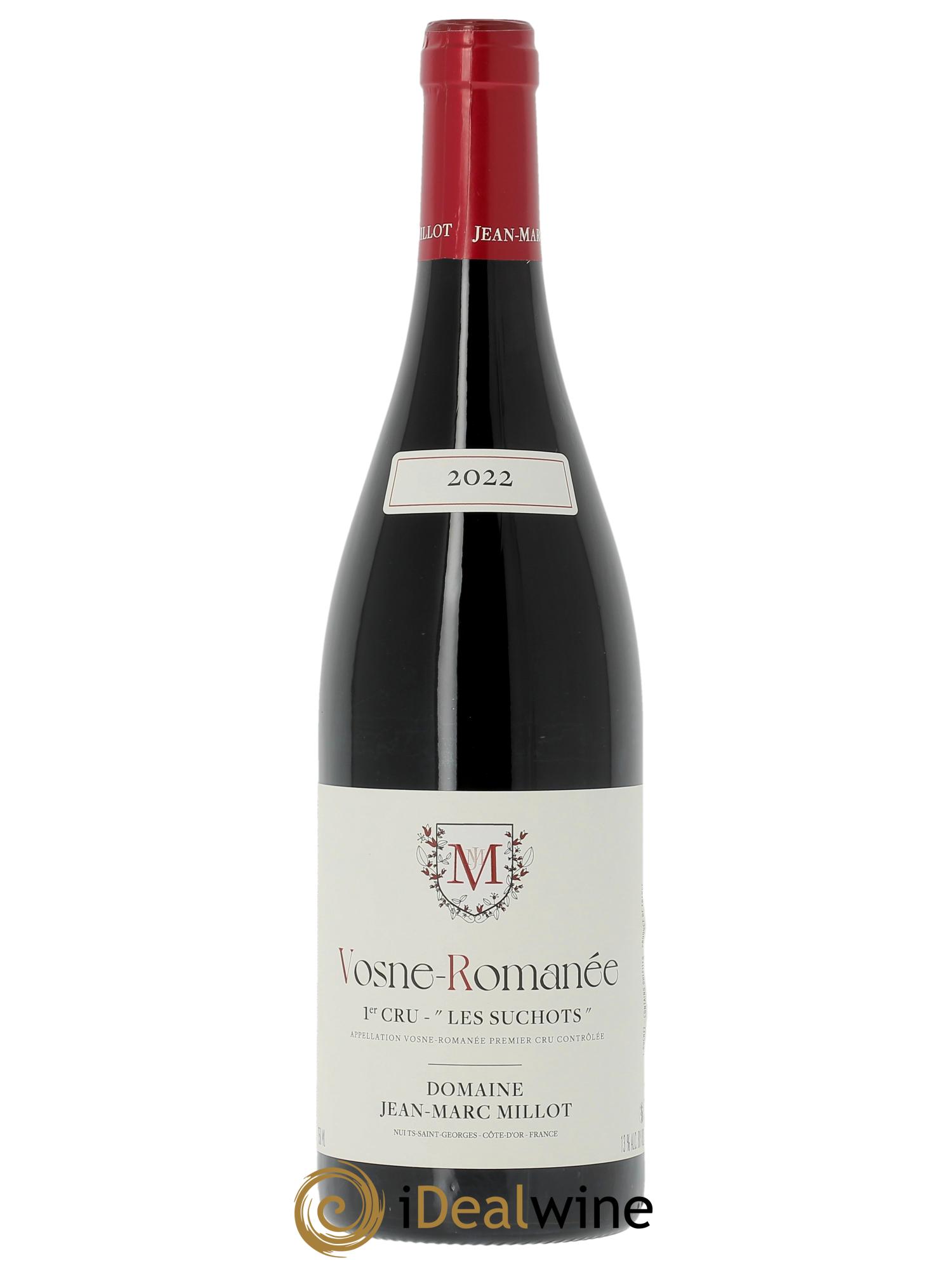 Vosne-Romanée 1er Cru Les Suchots Jean-Marc Millot 2022 - Lot de 1 bouteille - 0