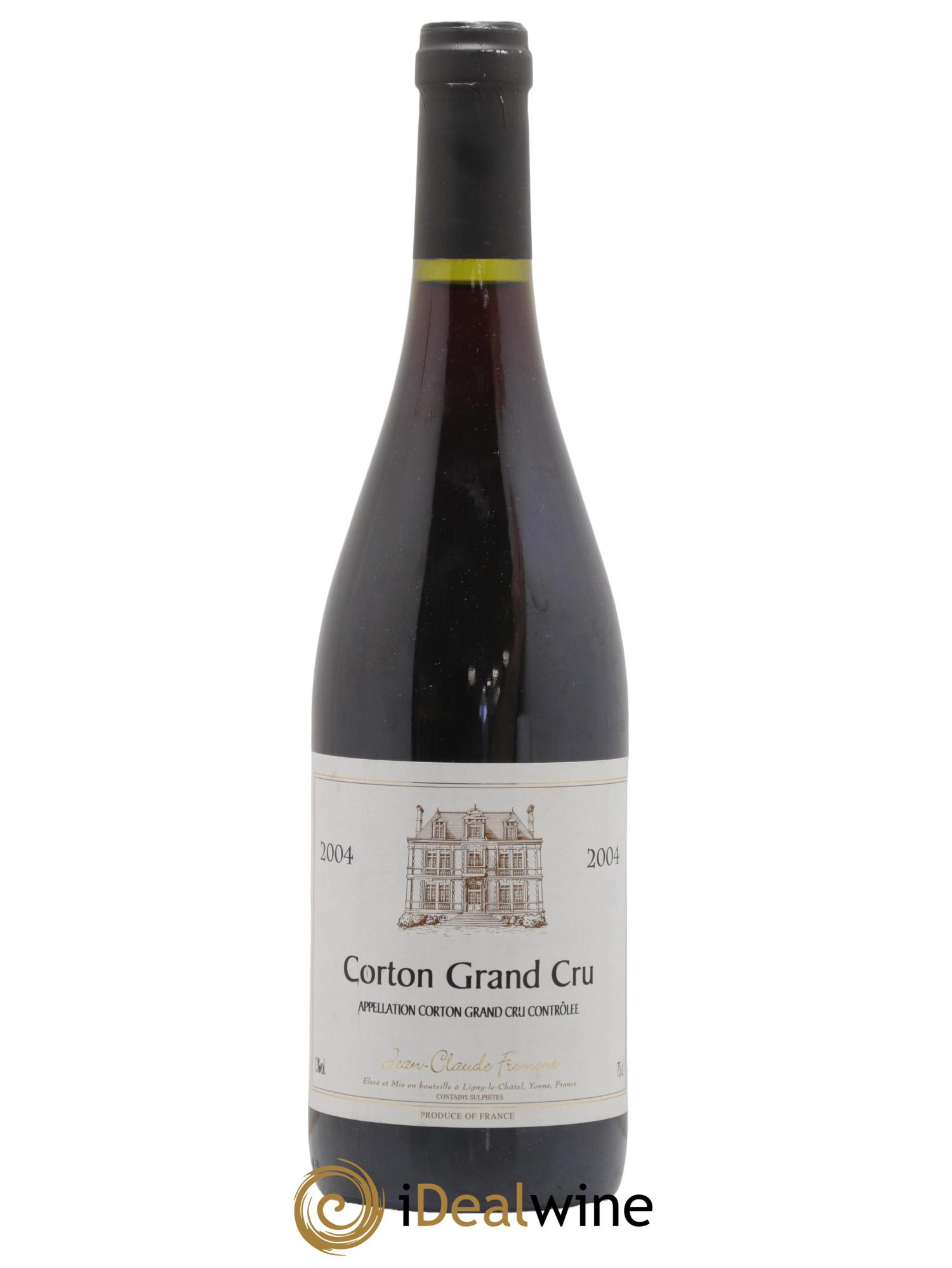 Corton Grand Cru Jean-Claude Fromont 2004 - Lot de 1 bouteille - 0