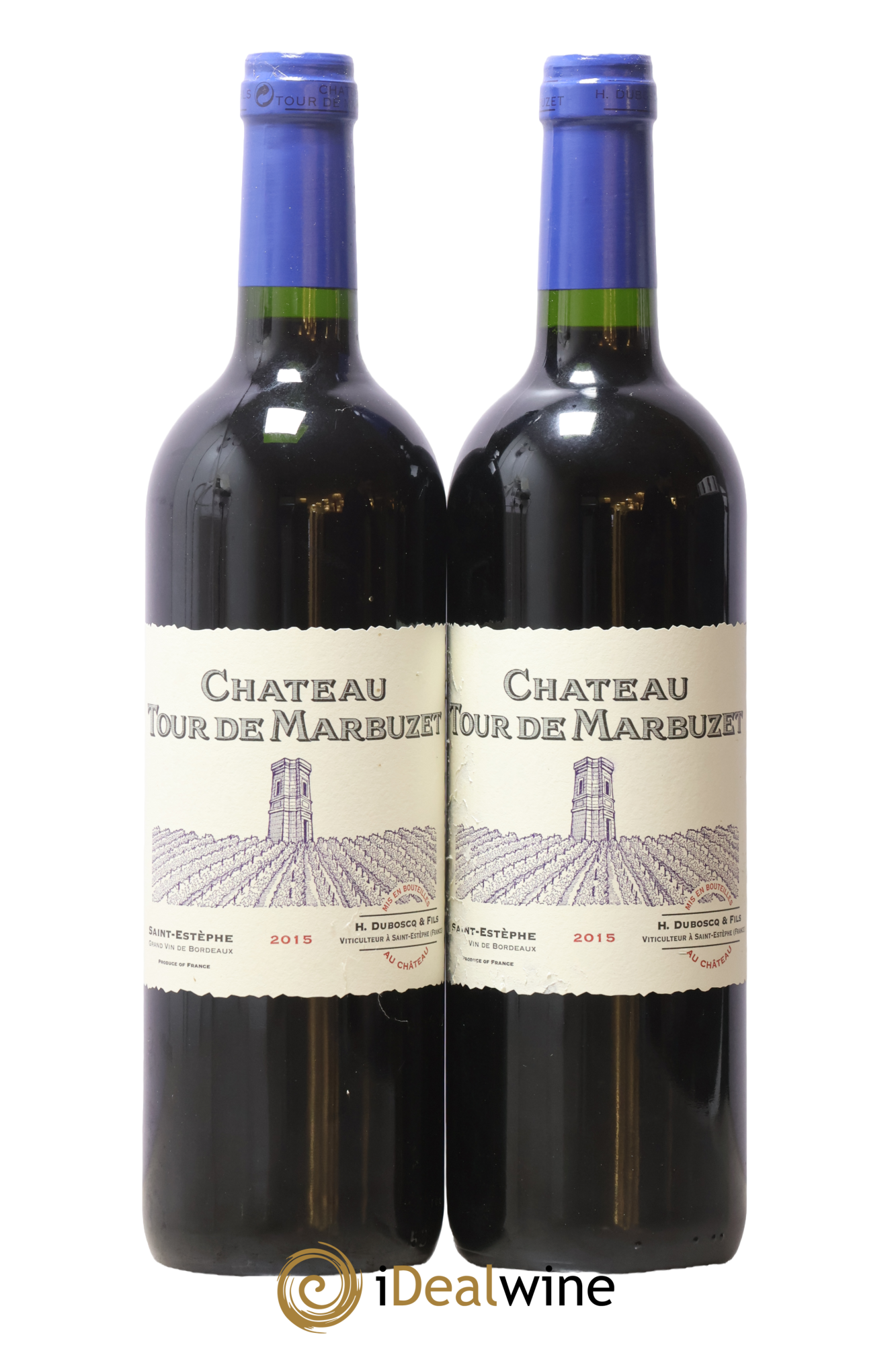 Château Tour de Marbuzet 2015 - Lot de 2 bouteilles - 0