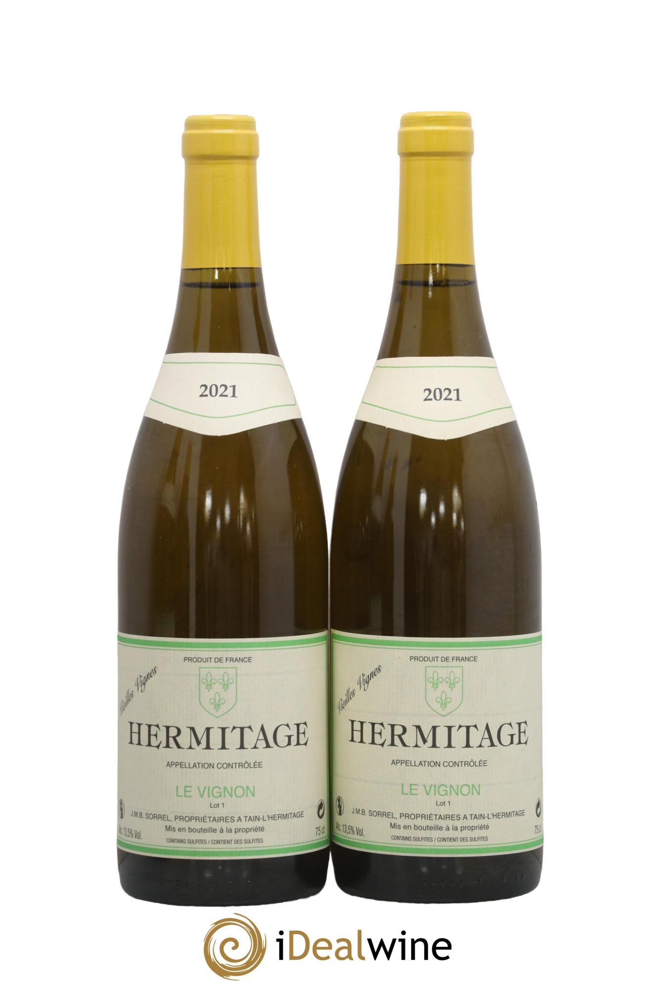 Hermitage Jmb Sorrel Vieilles Vignes 2021 - Lot de 2 bouteilles - 0