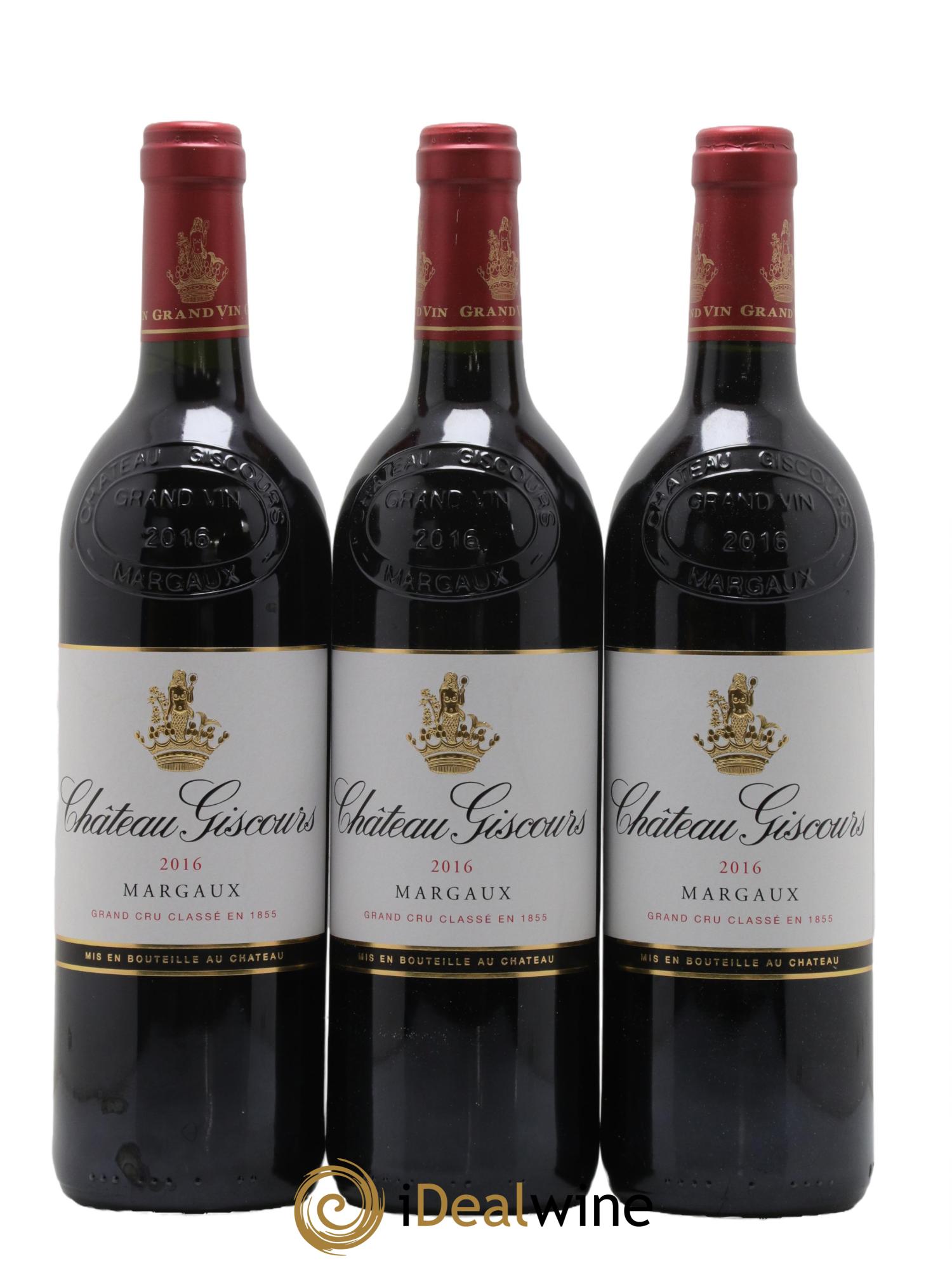 Château Giscours 3ème Grand Cru Classé 2016 - Lot de 6 bouteilles - 1