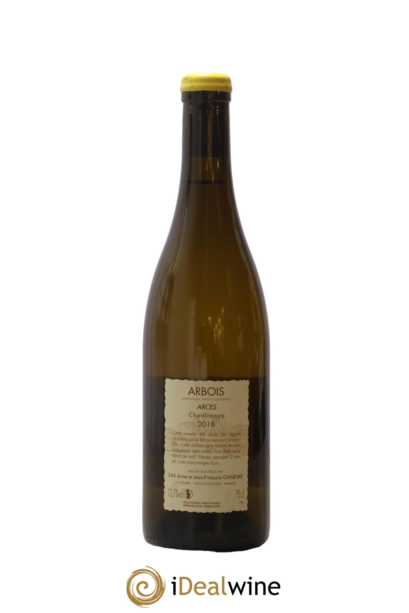 Arbois Arces Anne et Jean François Ganevat 2018 - Lot de 1 bouteille - 1