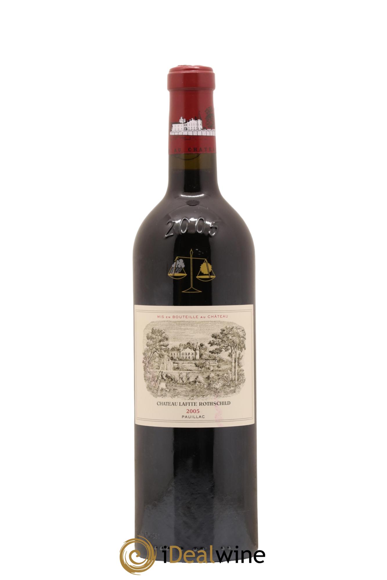 Château Lafite Rothschild 1er Grand Cru Classé 2005 - Lot de 1 bouteille - 0