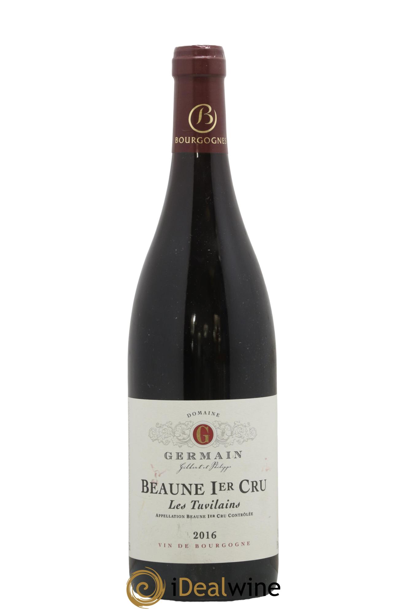 Beaune 1er Cru Les Tuvilains Germain 2016 - Lot de 1 bouteille - 0