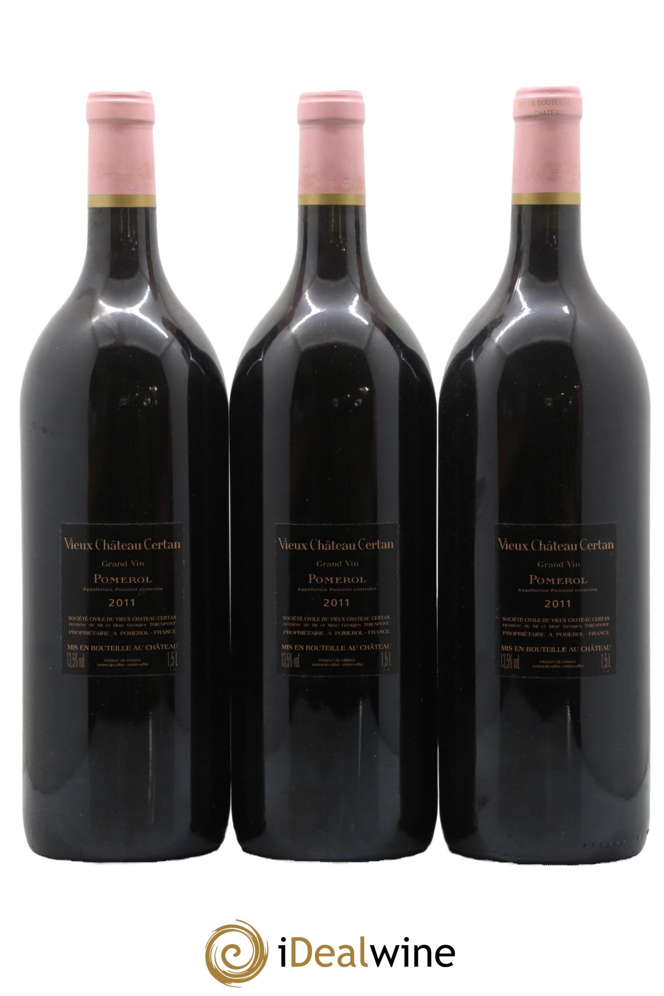Vieux Château Certan 2011 - Lot de 3 magnums - 1