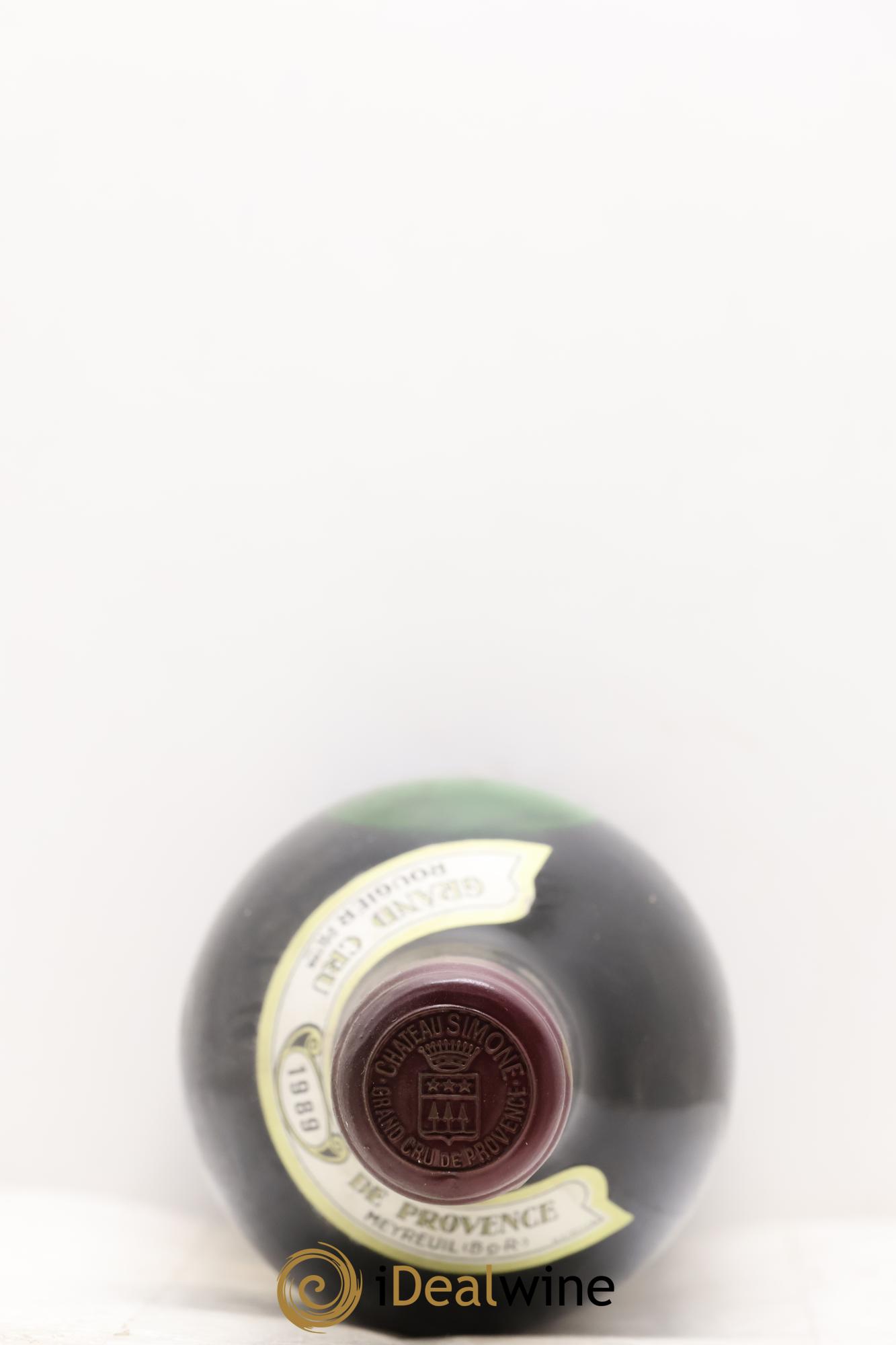 Palette Château Simone Famille Rougier 1989 - Lotto di 1 bottiglia - 1