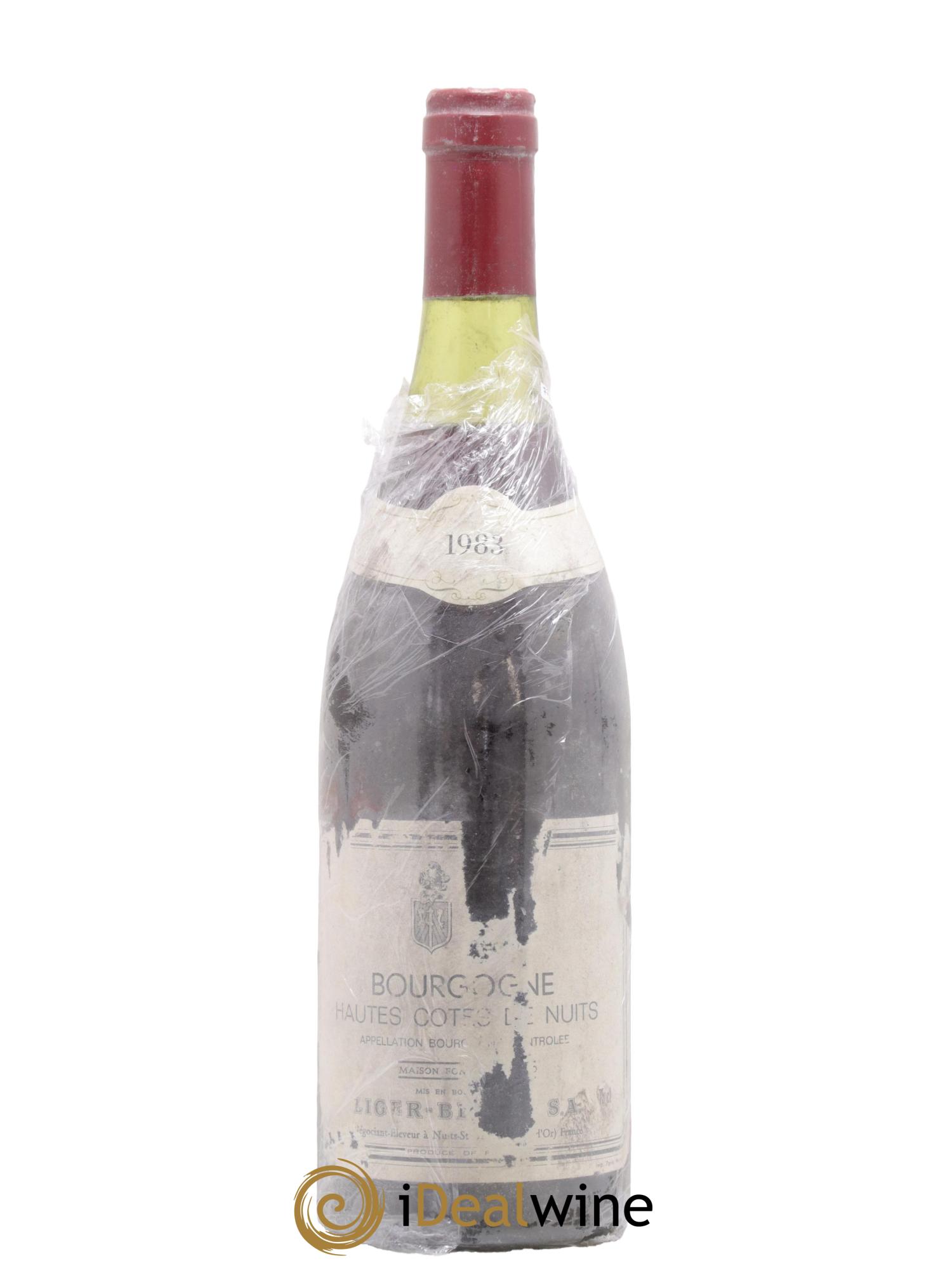 Hautes-Côtes de Nuits Liger-Belair 1983 - Lot de 1 bouteille - 0