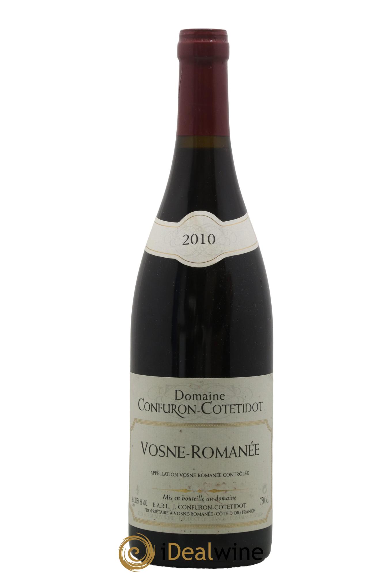 Vosne-Romanée Confuron-Cotetidot 2010 - Lotto di 1 bottiglia - 0