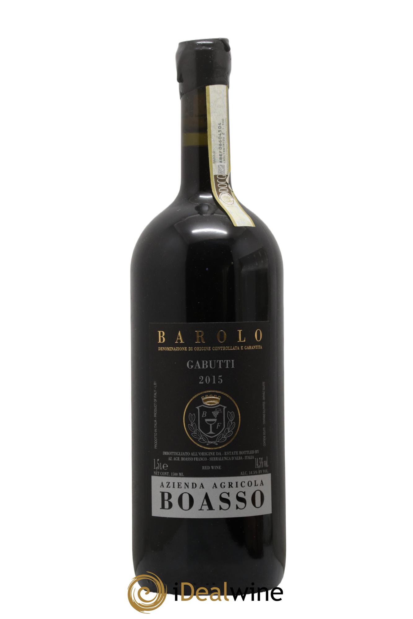Barolo DOCG Gabutti Boasso 2015 - Lotto di 1 magnum - 0