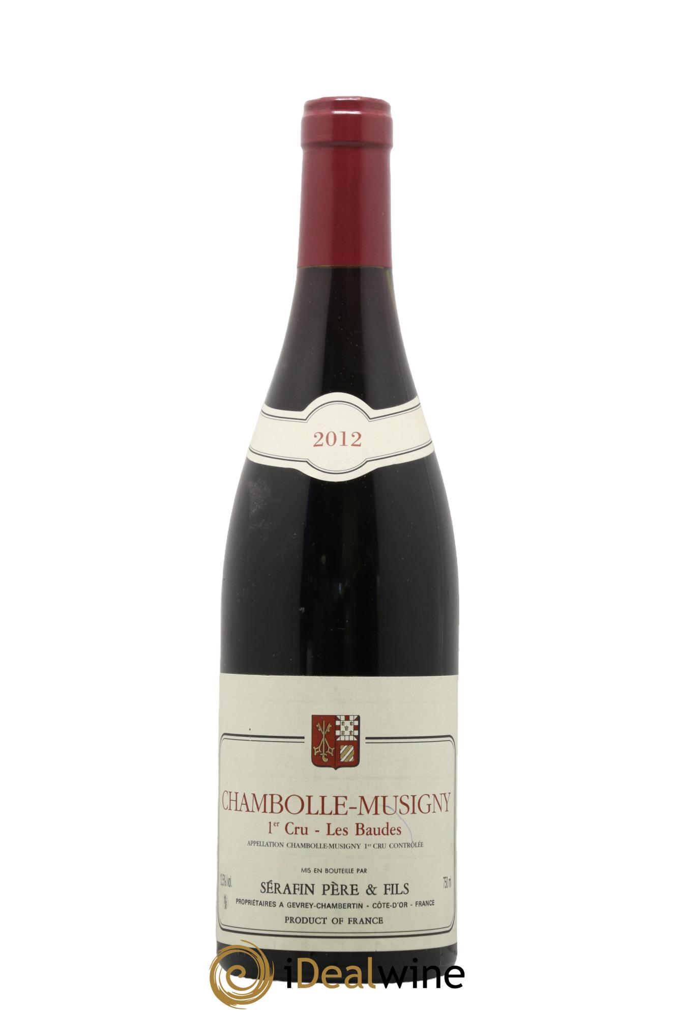 Chambolle-Musigny 1er Cru Les Baudes Christian Sérafin Père et Fils 2012 - Lot de 1 bouteille - 0