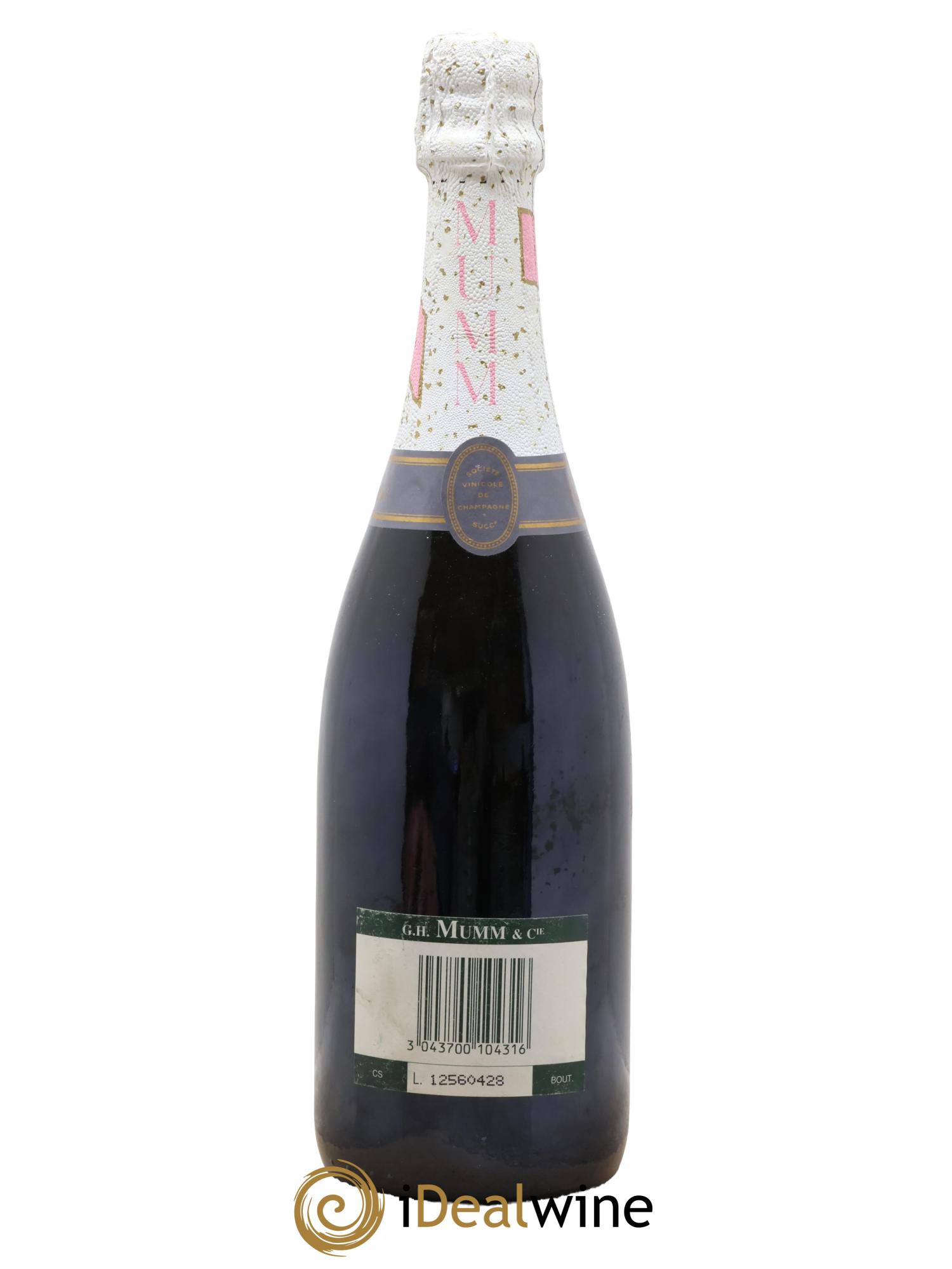 Champagne - Cordon Rose Mumm 1985 - Lotto di 1 bottiglia - 1