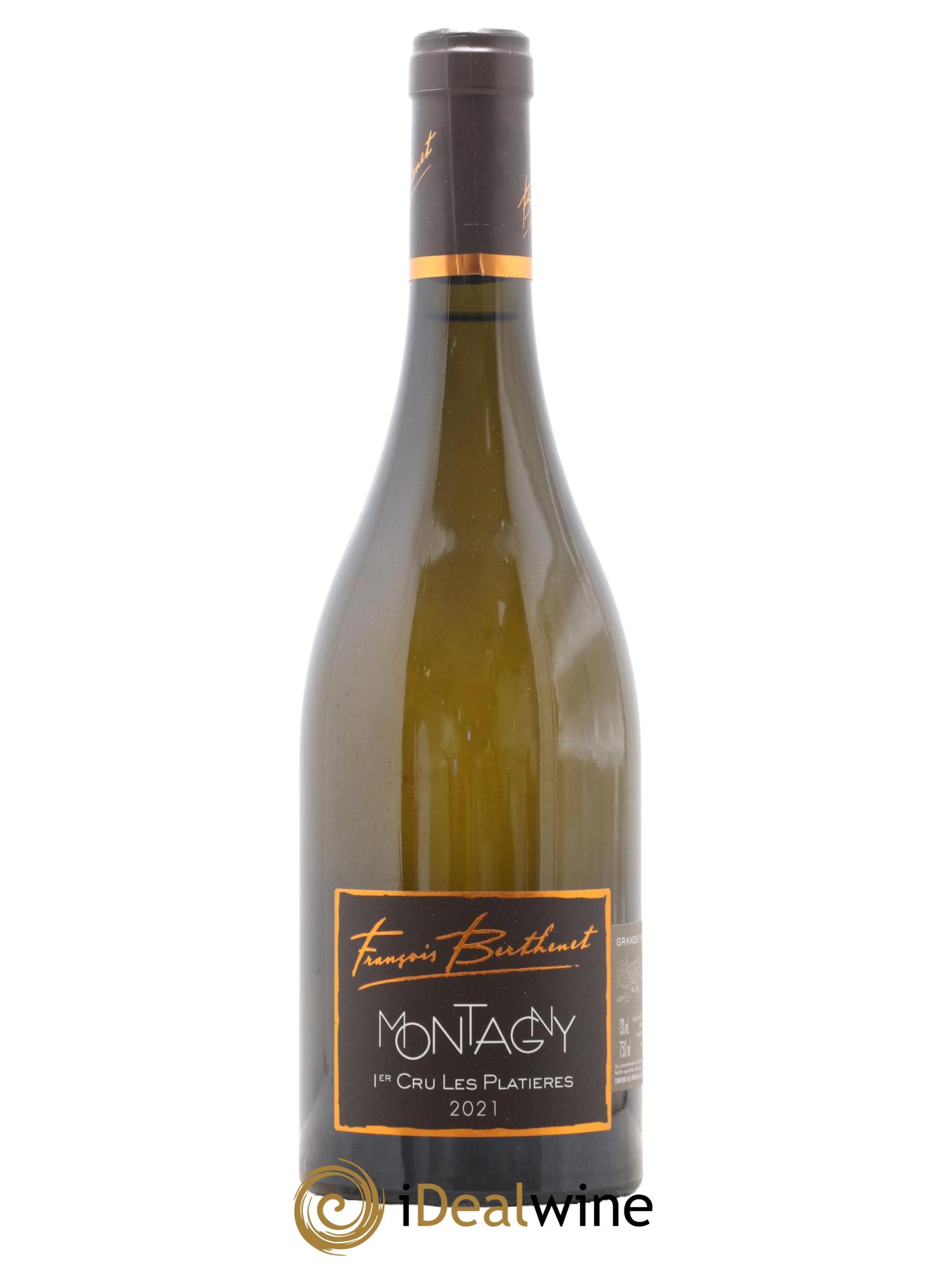 Montagny 1er Cru Les Platières Domaine Berthenet 2021 - Lot de 1 bouteille - 0