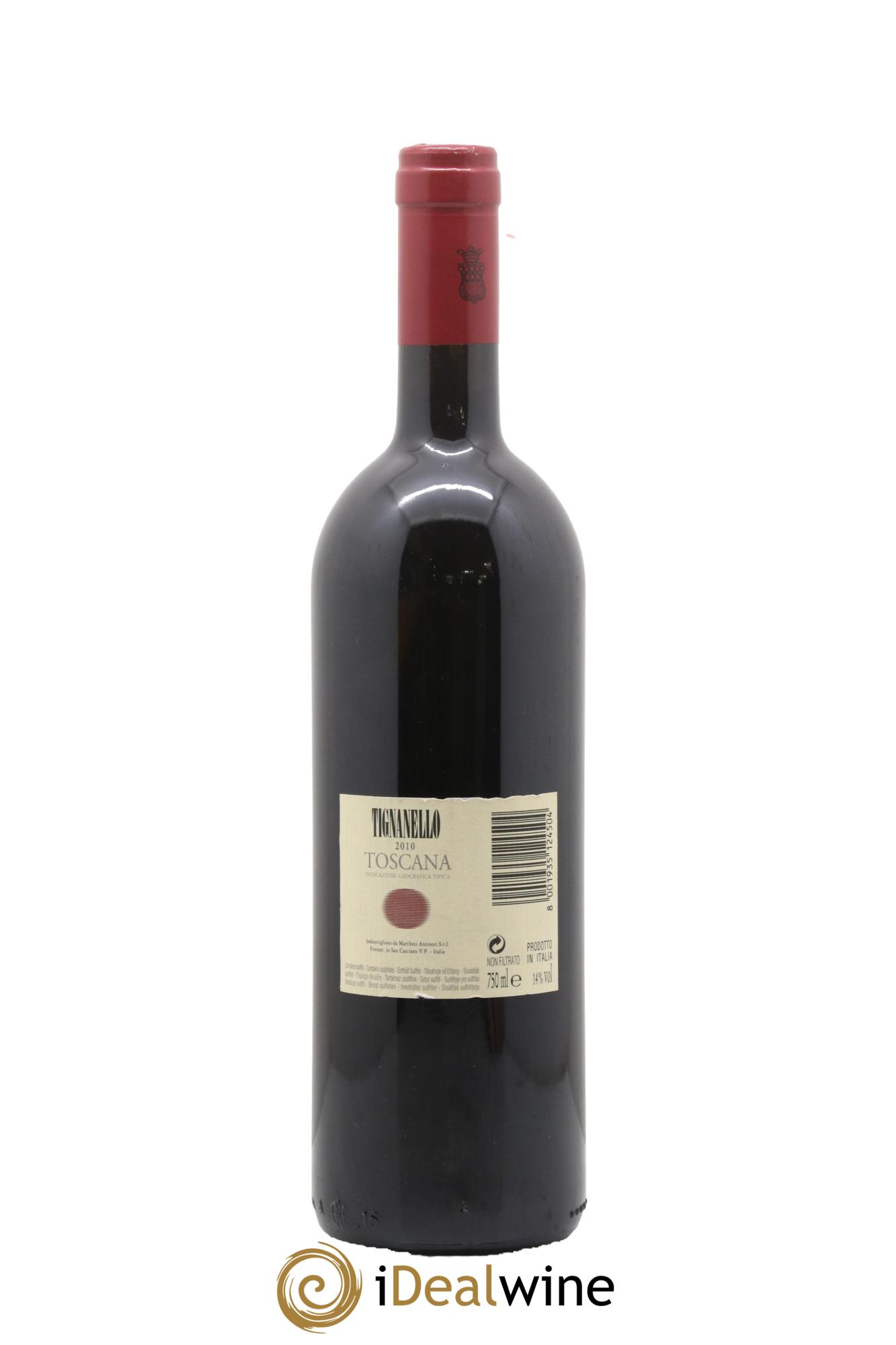 Toscana IGT Tignanello Tenuta Tignanello - Marchesi Antinori 2010 - Lotto di 1 bottiglia - 1