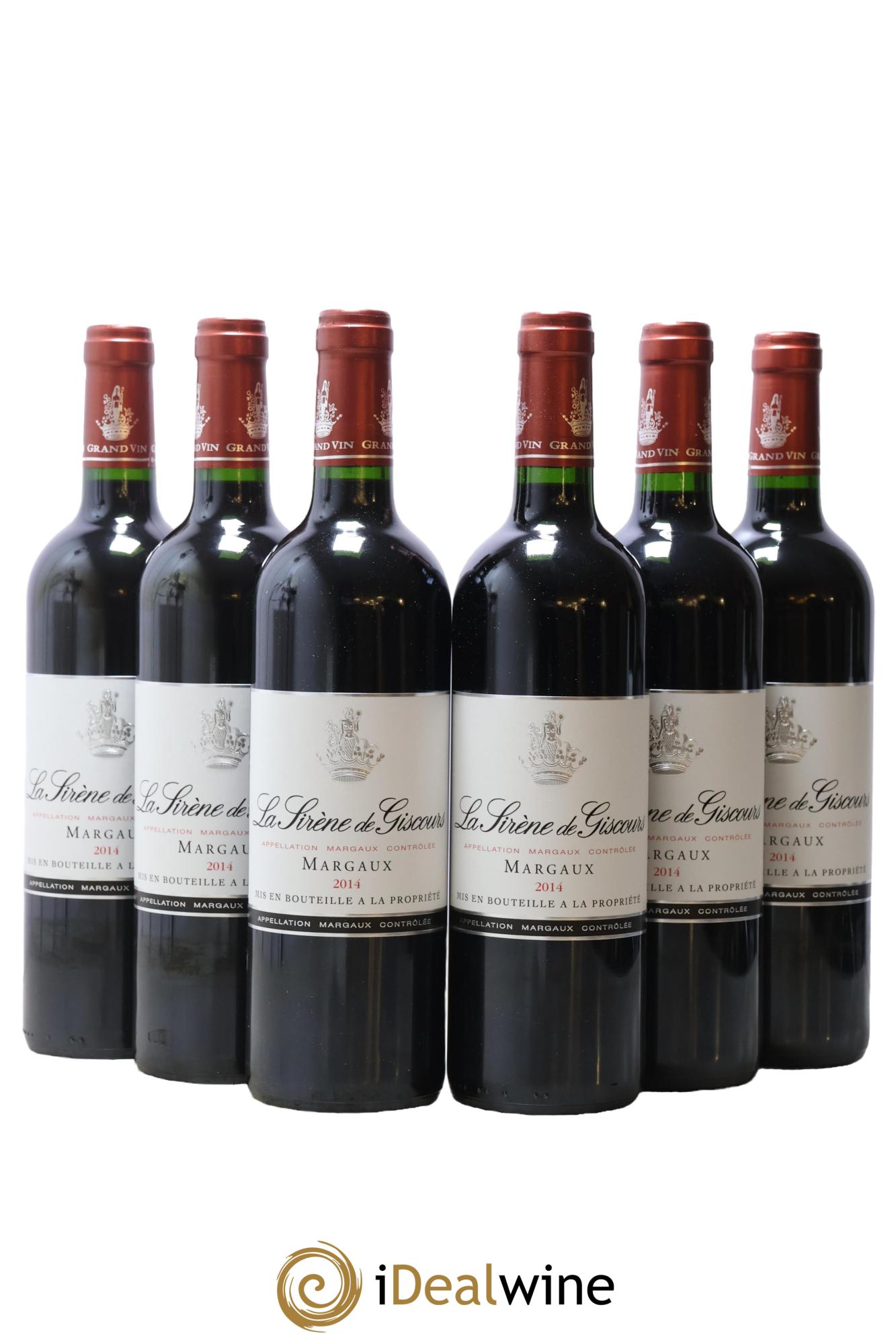 La Sirène de Giscours 2014 - Lot of 6 bottles - 0
