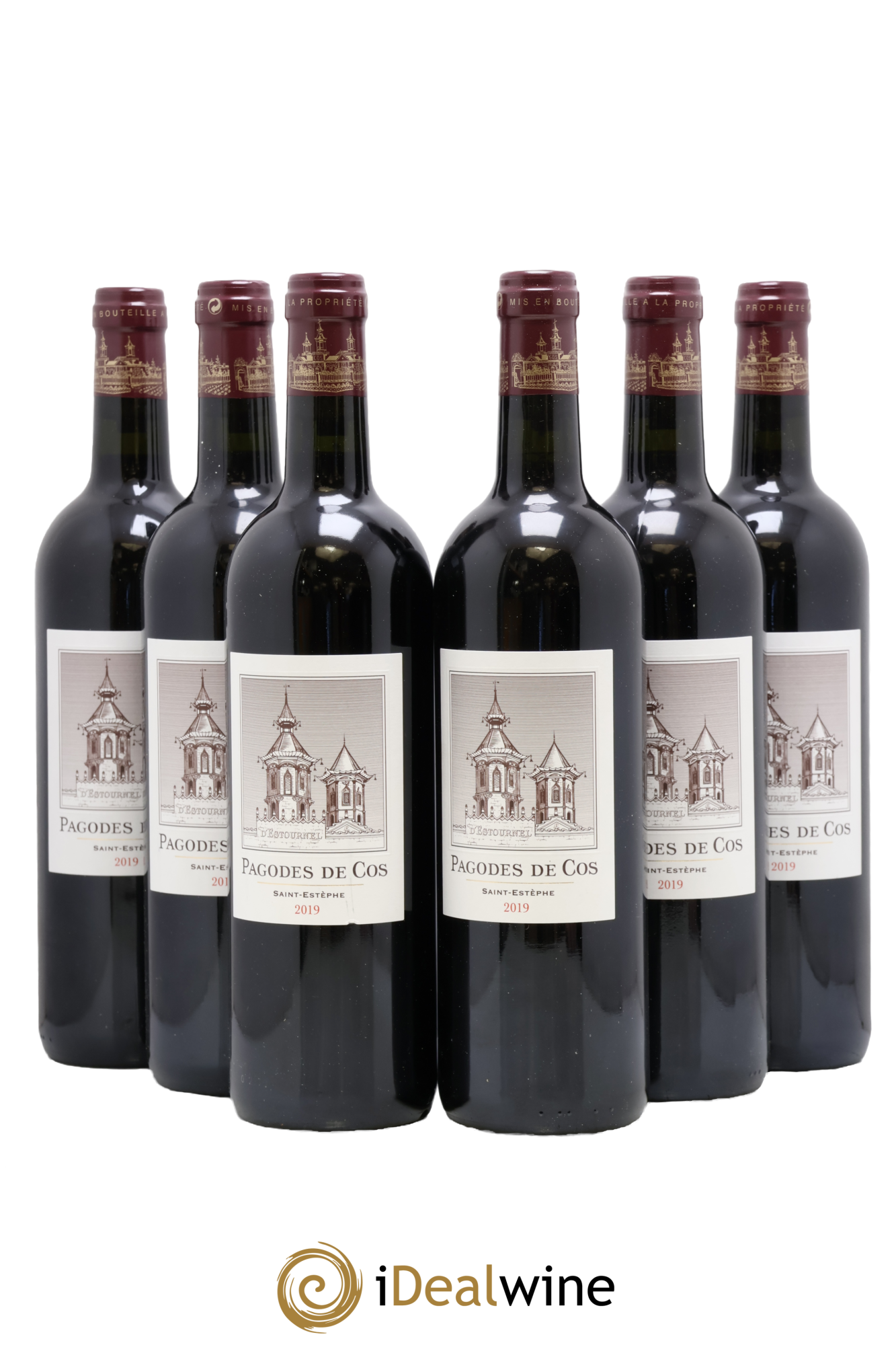 Les Pagodes de Cos Second Vin 2019 - Lotto di 6 bottiglie - 0
