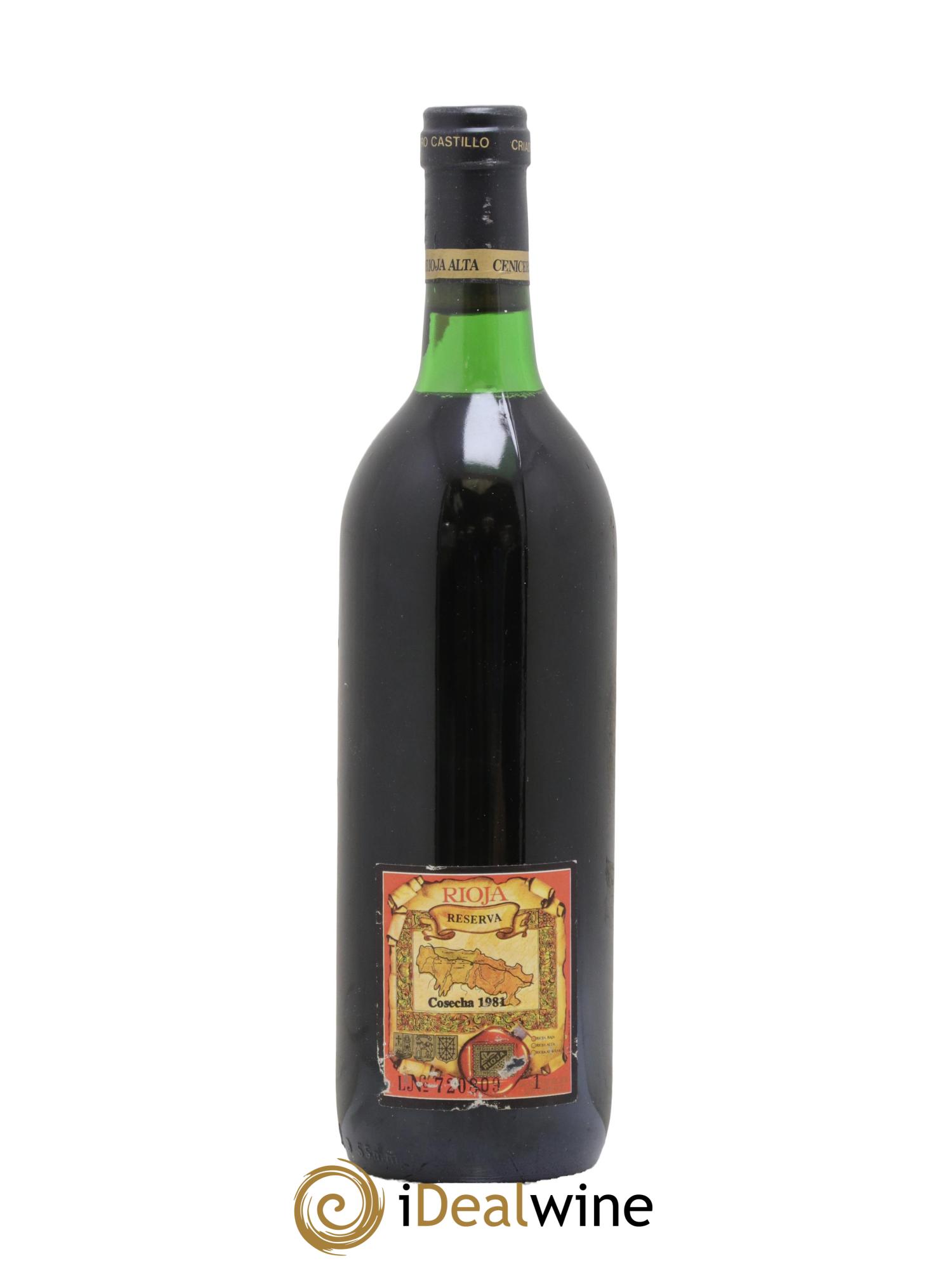 Rioja DOCA Vina Albina Reserva Riojanas 1981 - Posten von 1 Flasche - 1