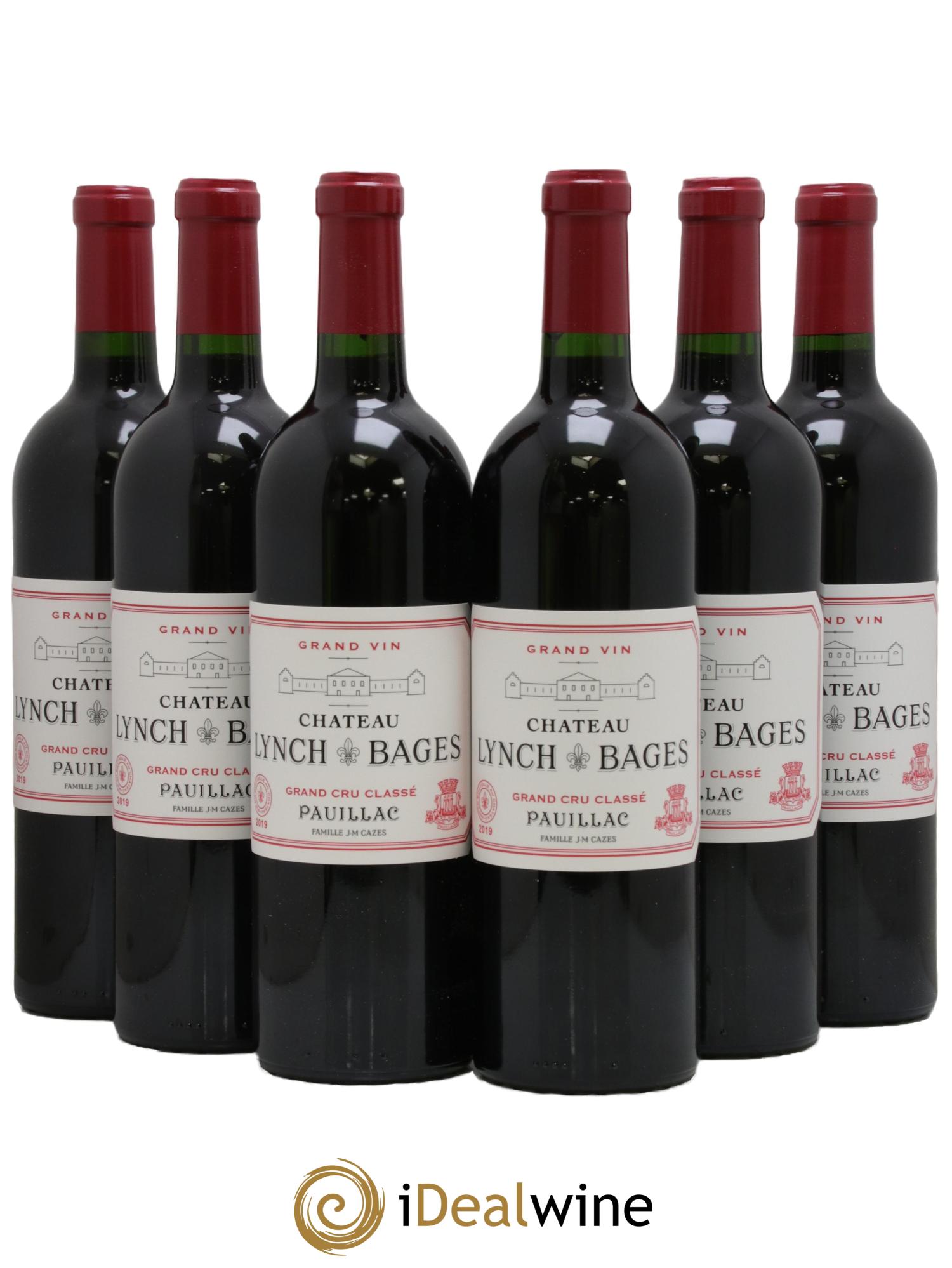 Château Lynch Bages 5ème Grand Cru Classé 2019 - Posten von 6 Flaschen - 0