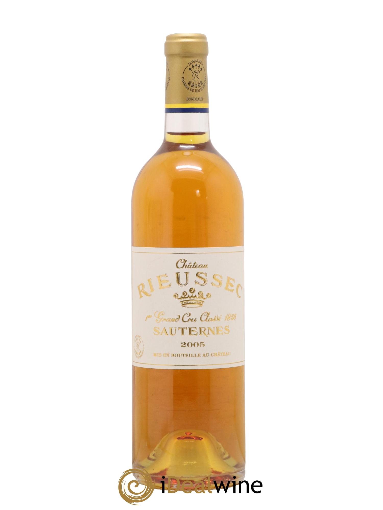 Château Rieussec 1er Grand Cru Classé 2005 - Posten von 1 Flasche - 0