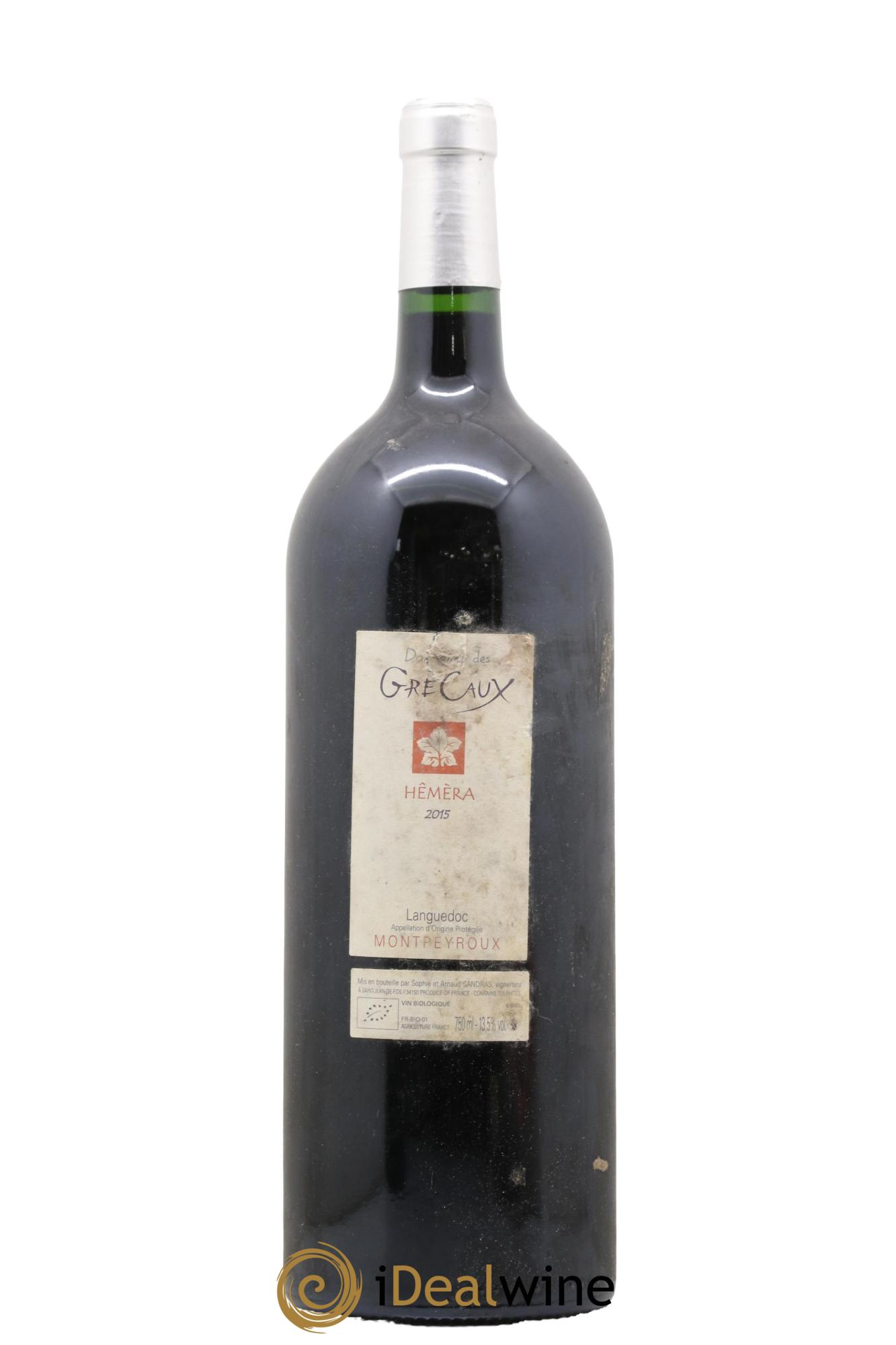 Languedoc Hemera Montpeyroux Grecaux 2015 - Lot de 1 magnum - 0