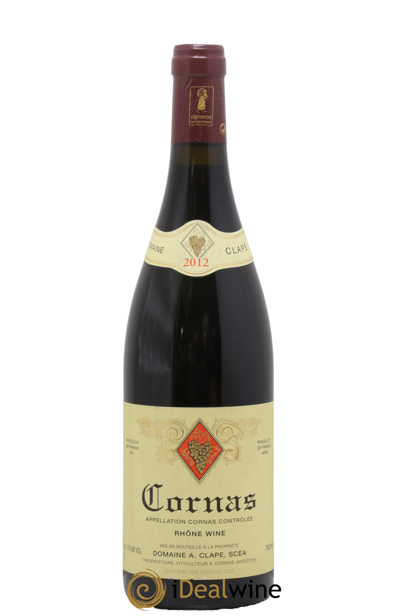 Cornas Auguste Clape 2012 - Lot de 1 bouteille - 0