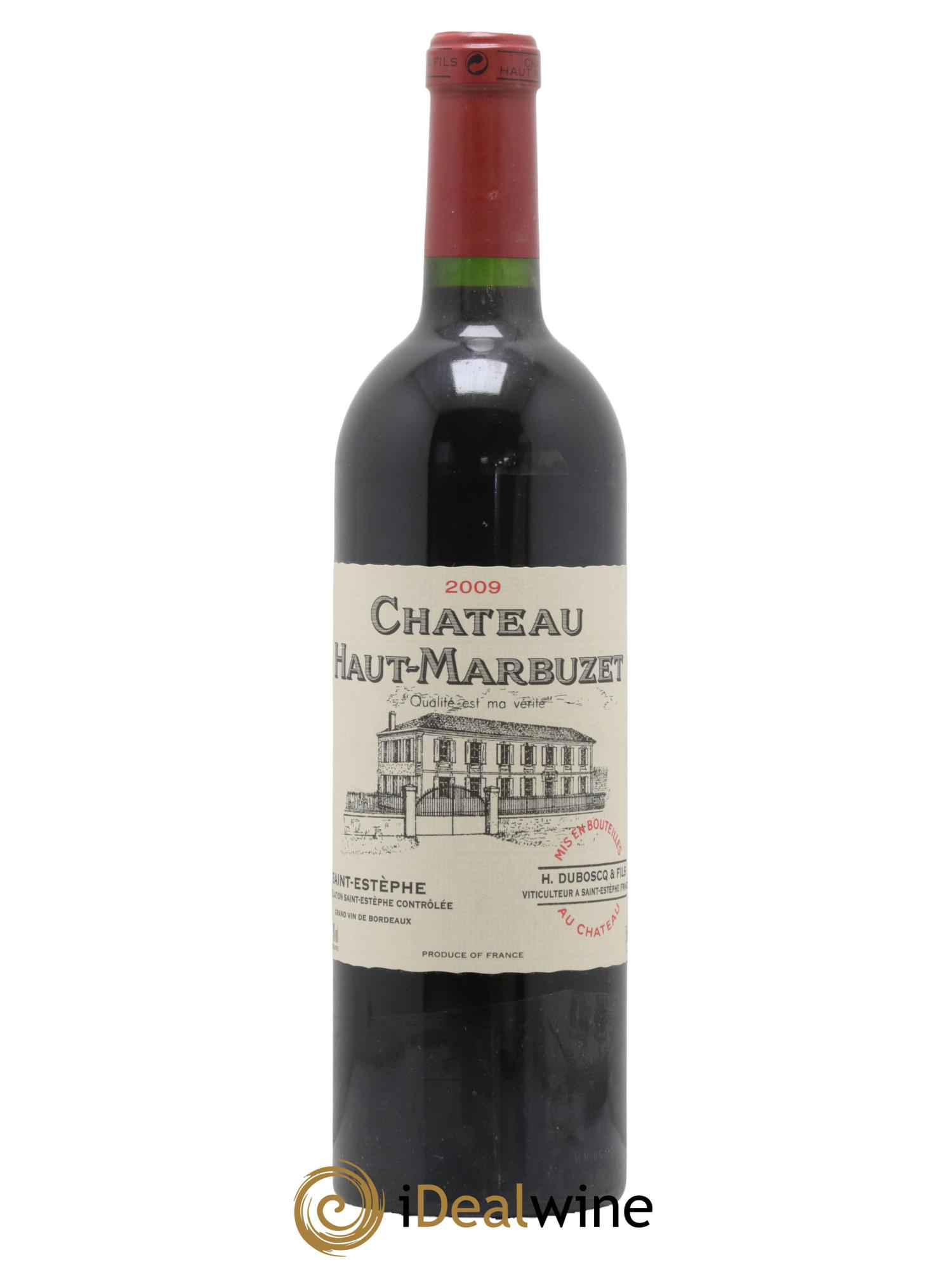 Château Haut Marbuzet 2009 - Lot de 1 bouteille - 0
