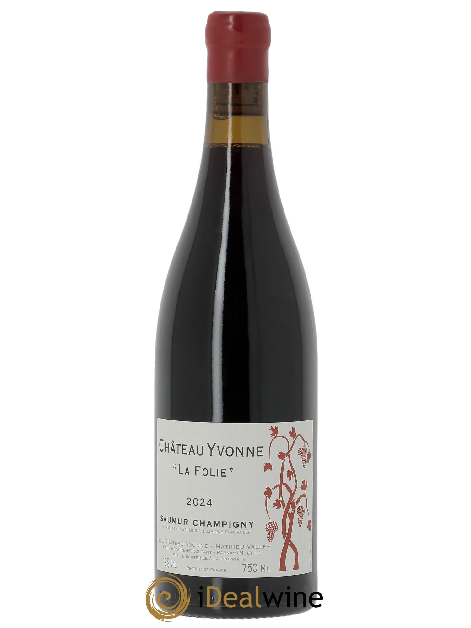 Saumur-Champigny La Folie Château Yvonne 2024 - Lot de 1 bouteille - 0
