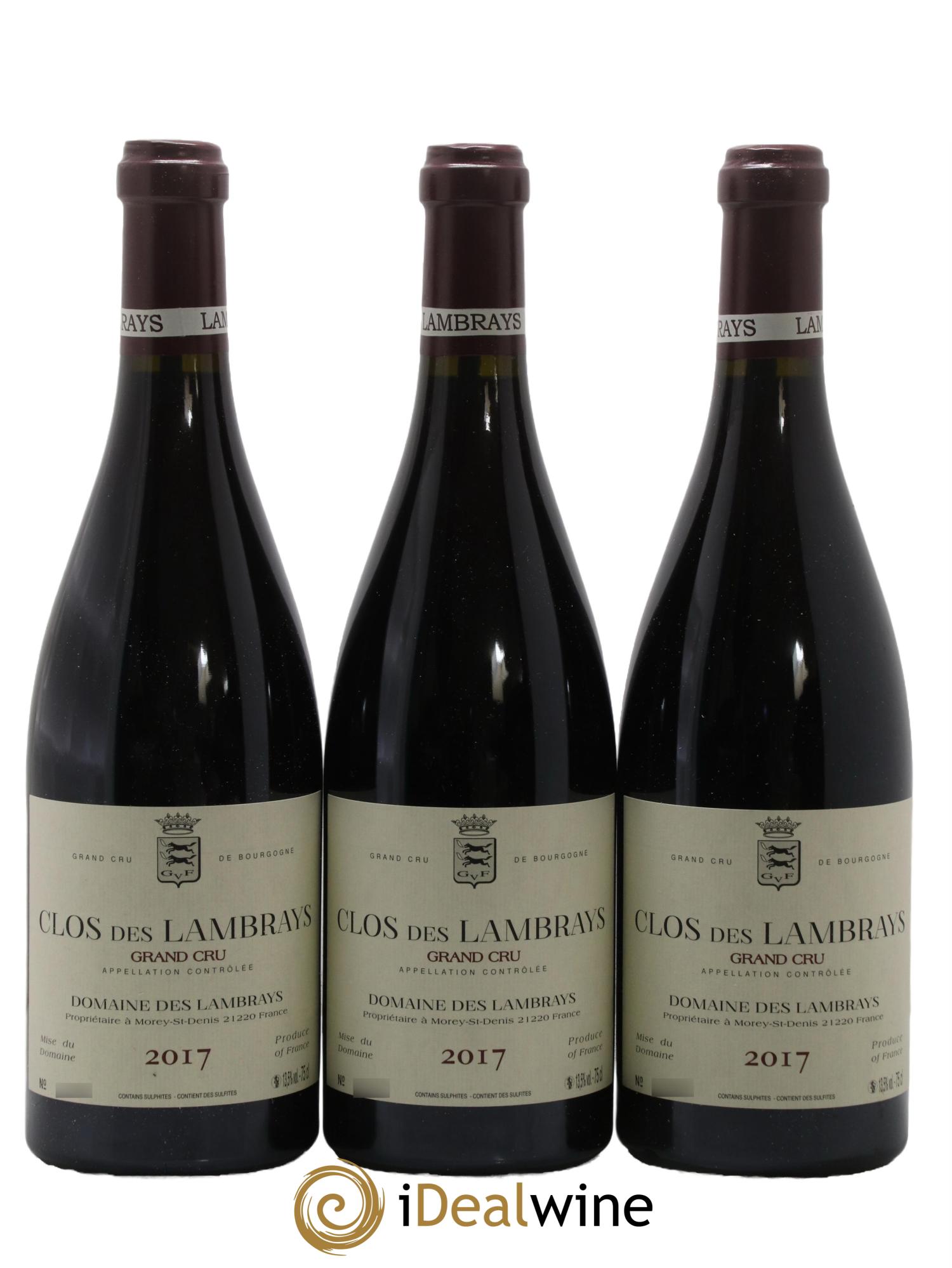 Clos des Lambrays Grand Cru Domaine des Lambrays 2017 - Posten von 6 Flaschen - 1