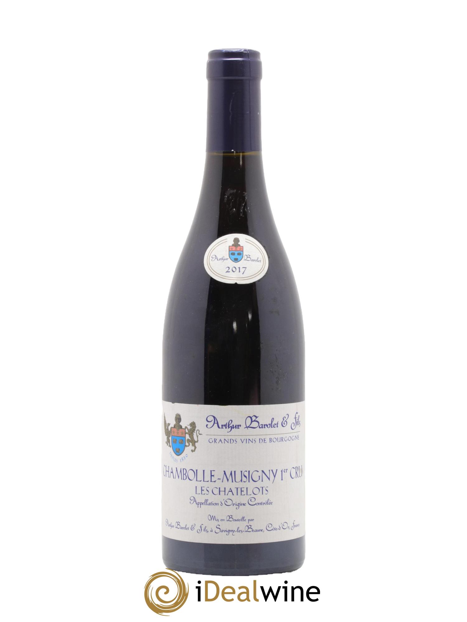 Chambolle-Musigny 1er Cru Les Chatelots Arthur Barolet & Fils 2017 - Lot de 1 bouteille - 0