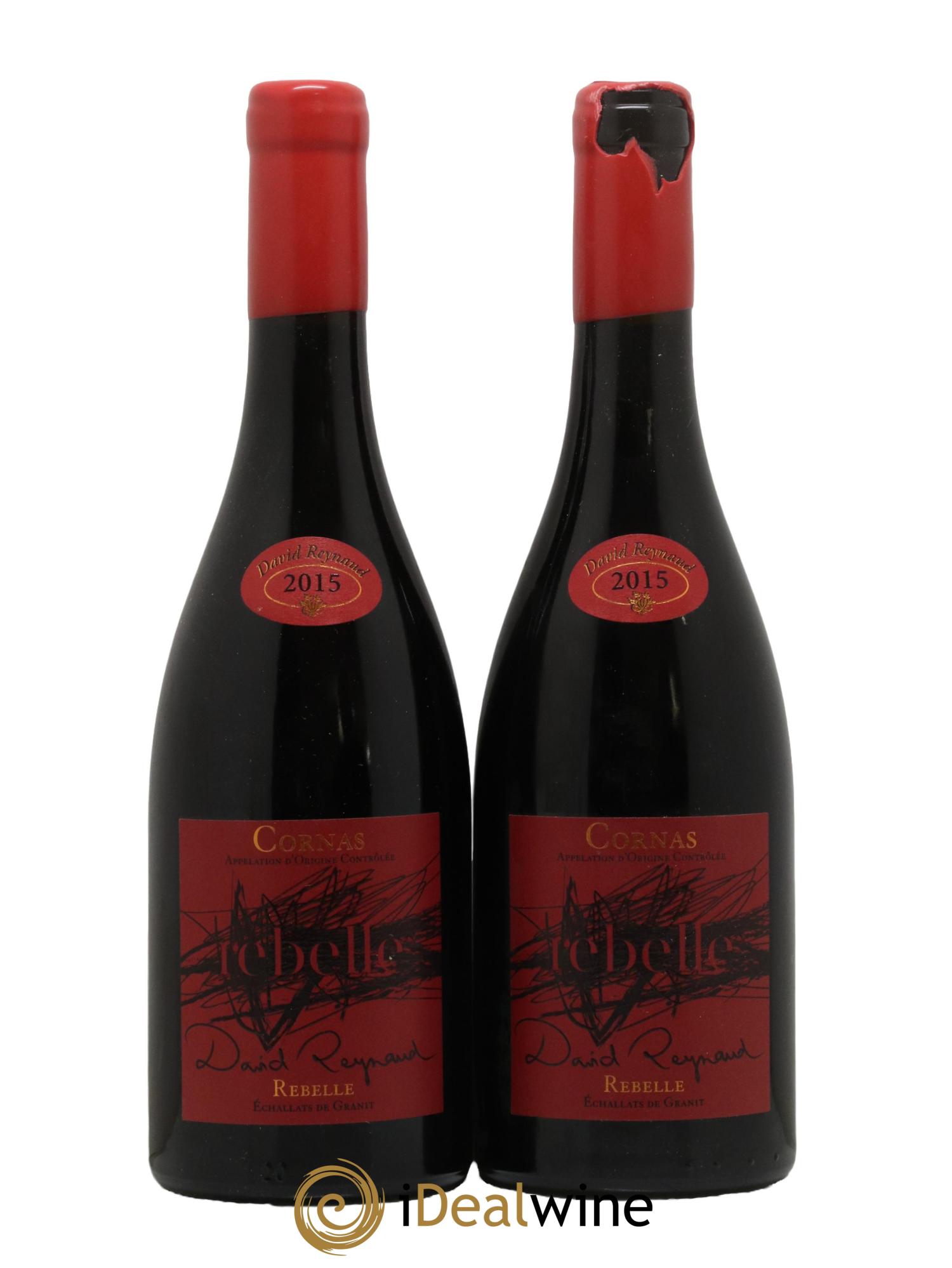 Cornas Rebelle David Reynaud 2015 - Lot de 2 bouteilles - 0