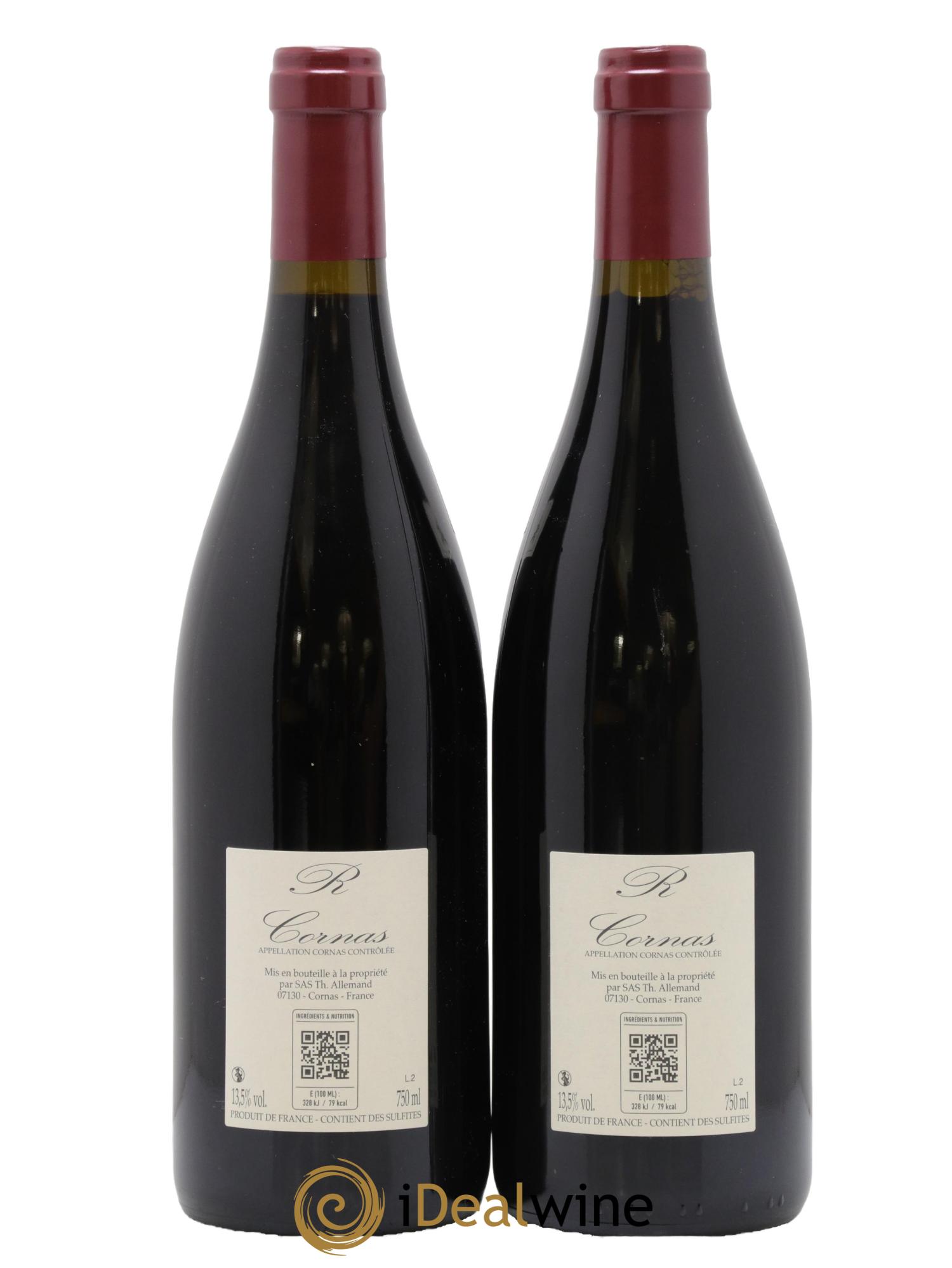 Cornas Reynard Thierry Allemand 2022 - Posten von 2 Flaschen - 1