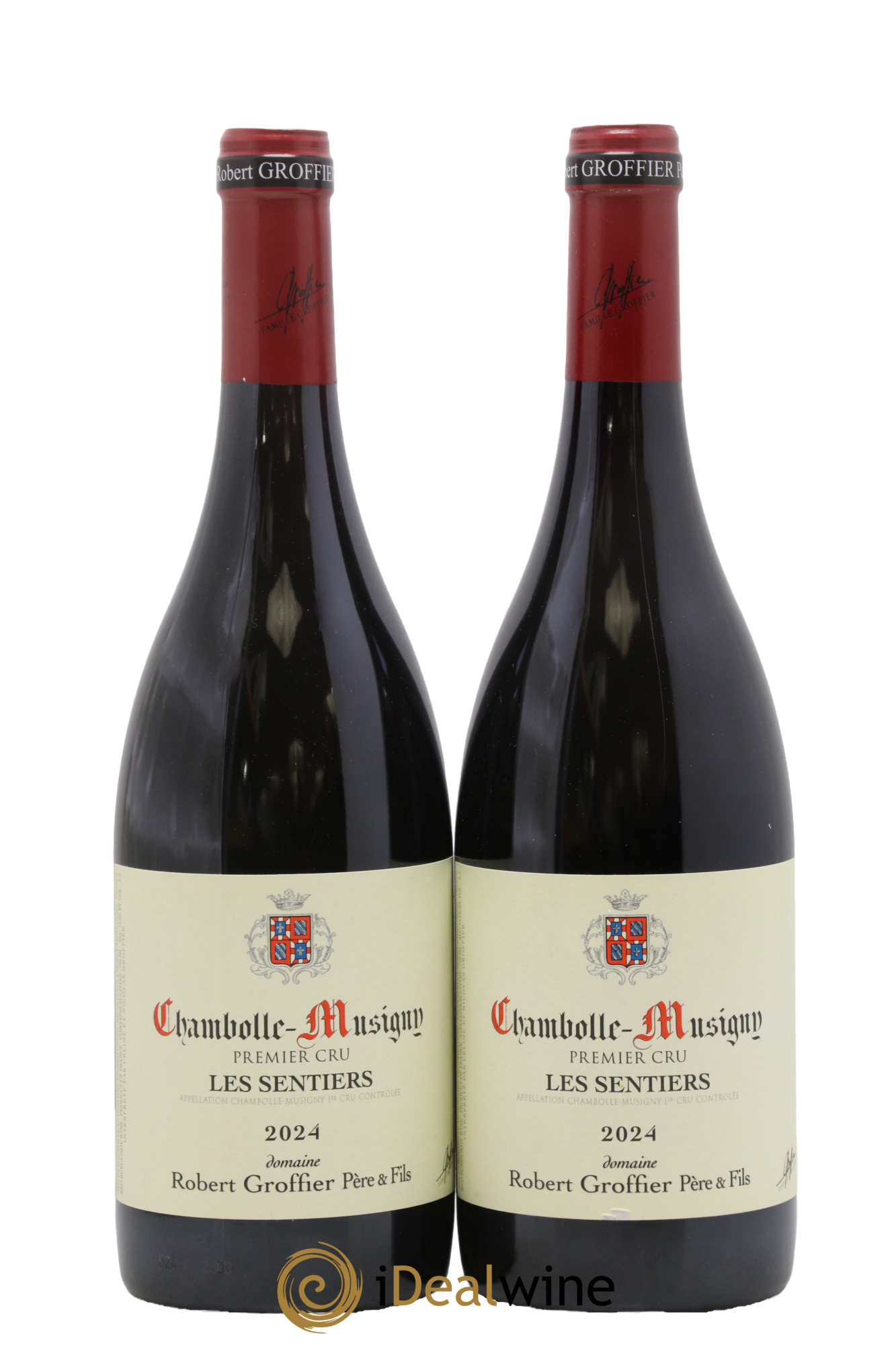 Chambolle-Musigny 1er Cru Les Sentiers Robert Groffier Père & Fils (Domaine) 2024 - Lot of 2 bottles - 0