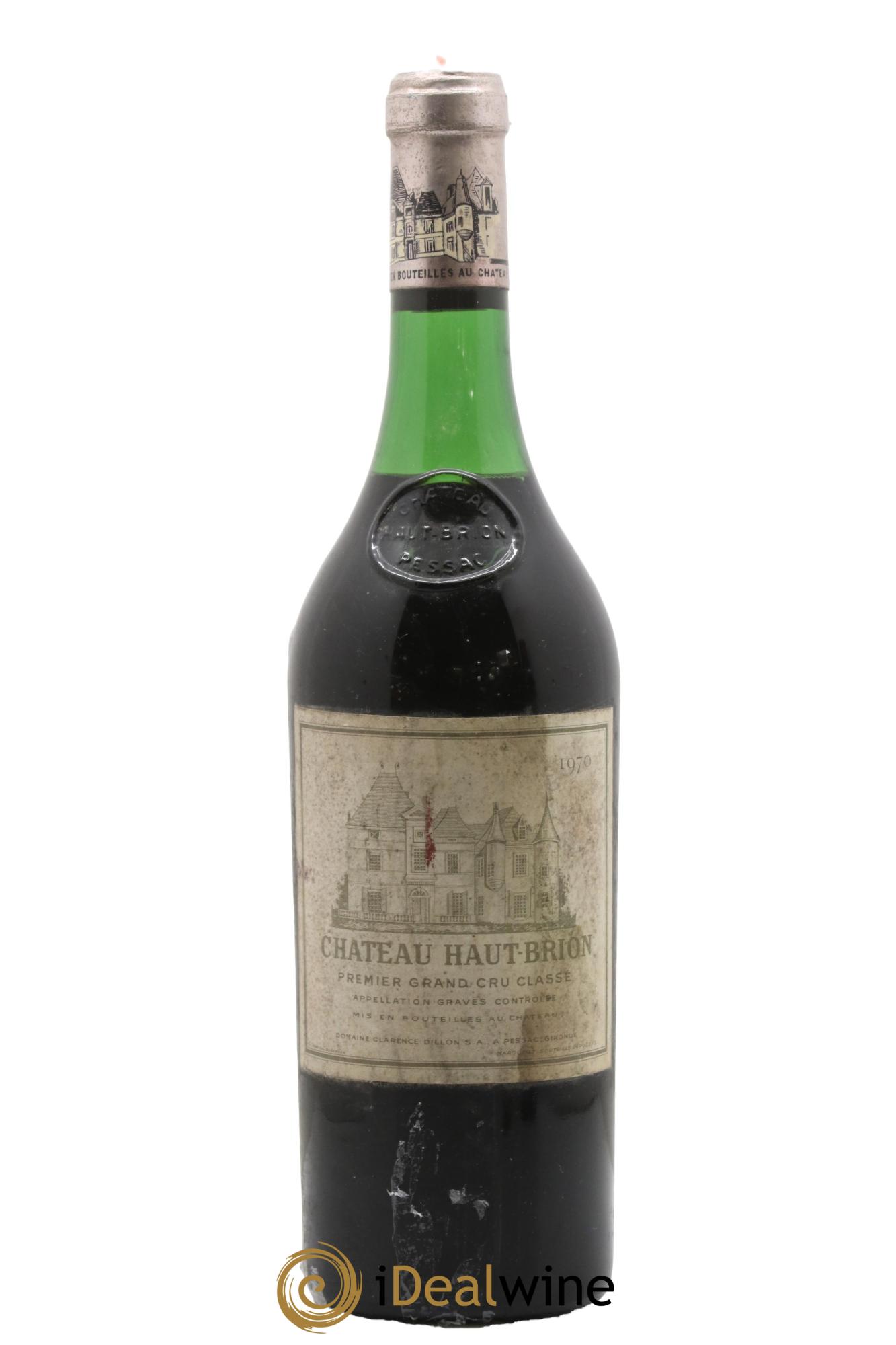 Château Haut Brion 1er Grand Cru Classé 1970 - Lot of 1 bottle - 0