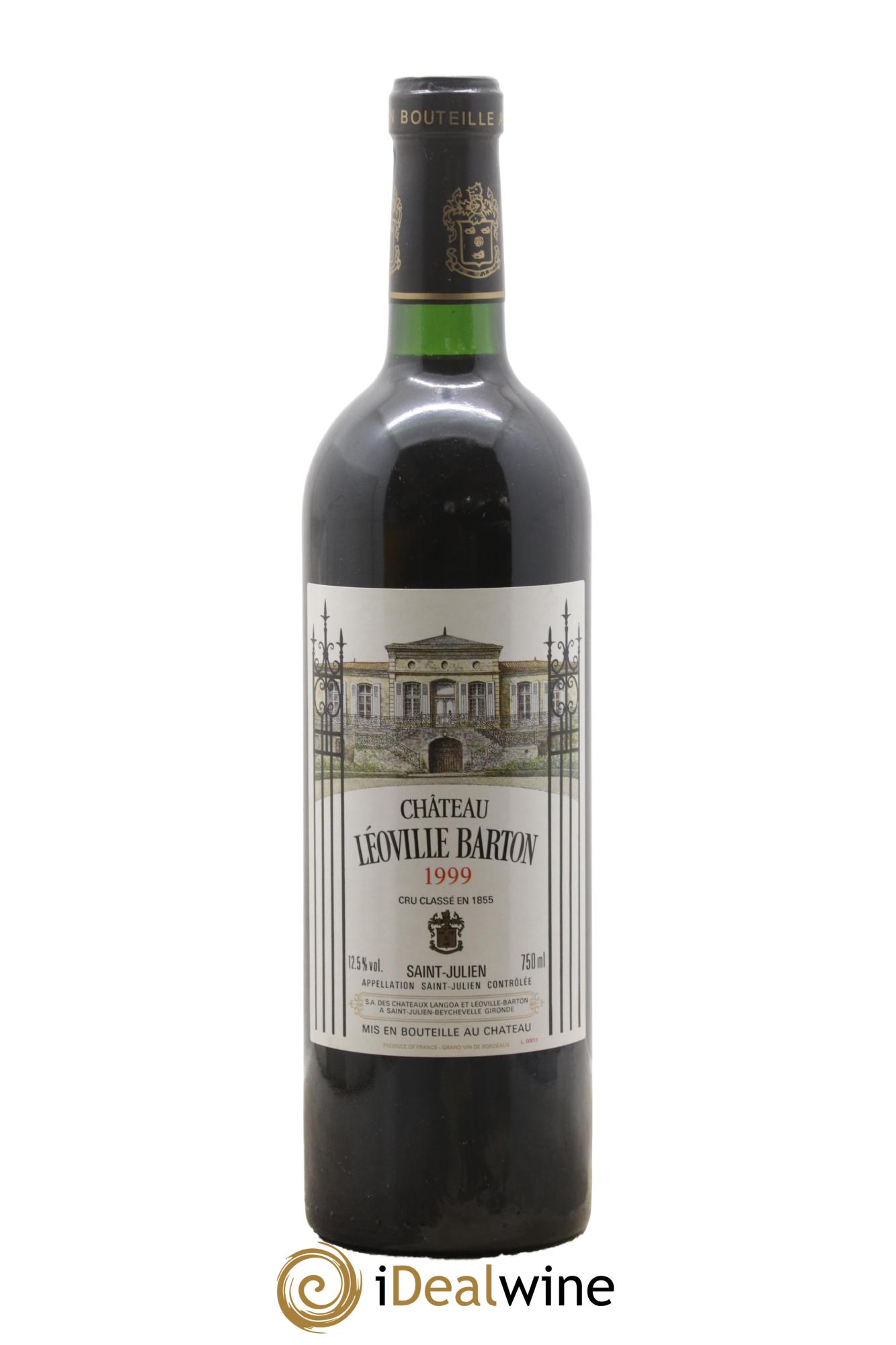 Château Léoville Barton 2ème Grand Cru Classé 1999 - Lot of 1 bottle - 0