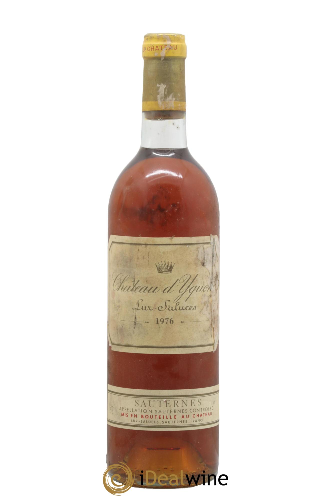 Château d' Yquem 1er Cru Classé Supérieur 1976 - Lotto di 1 bottiglia - 0