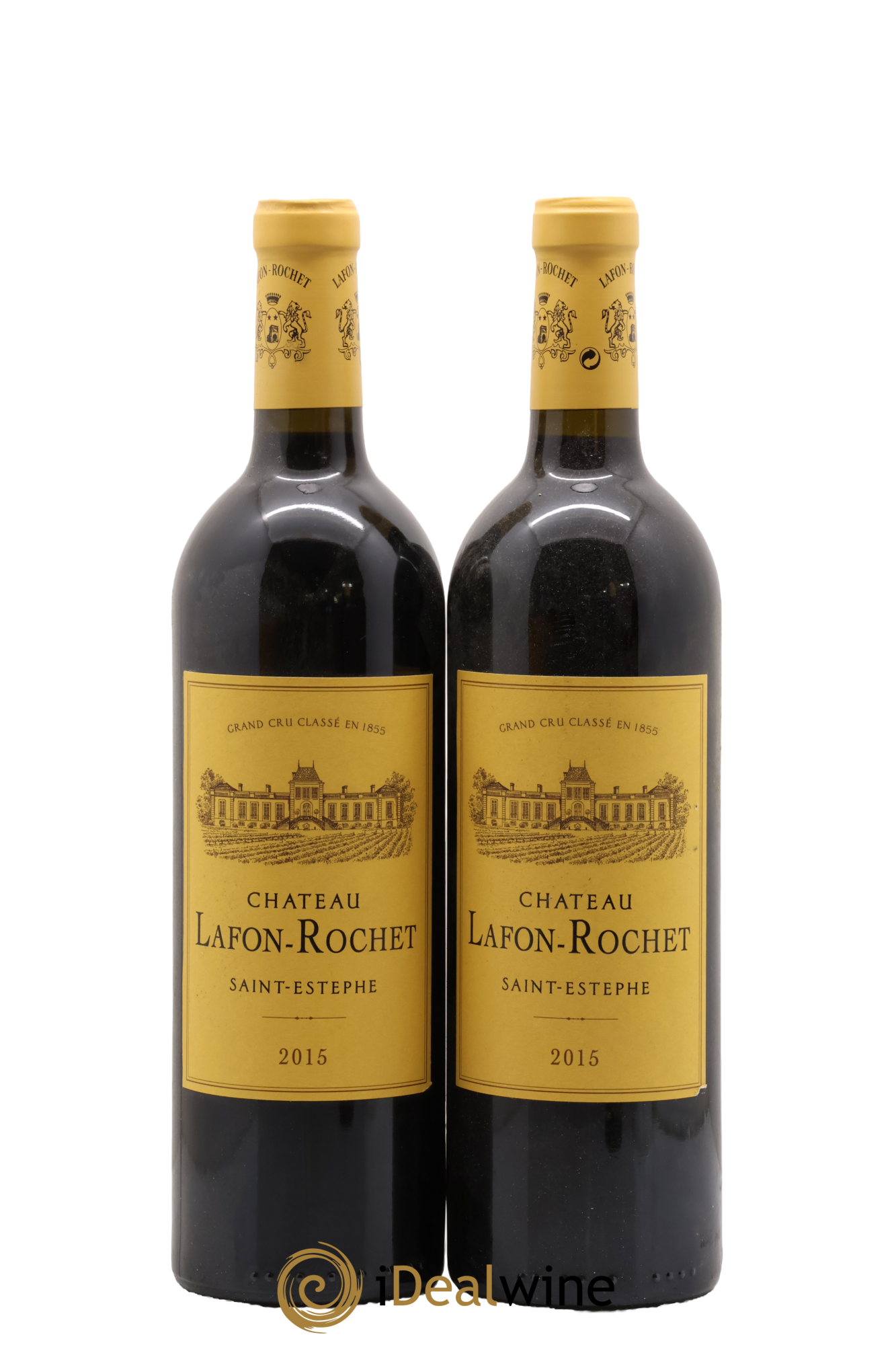 Château Lafon Rochet 4ème Grand Cru Classé 2015 - Lot de 2 bouteilles - 0