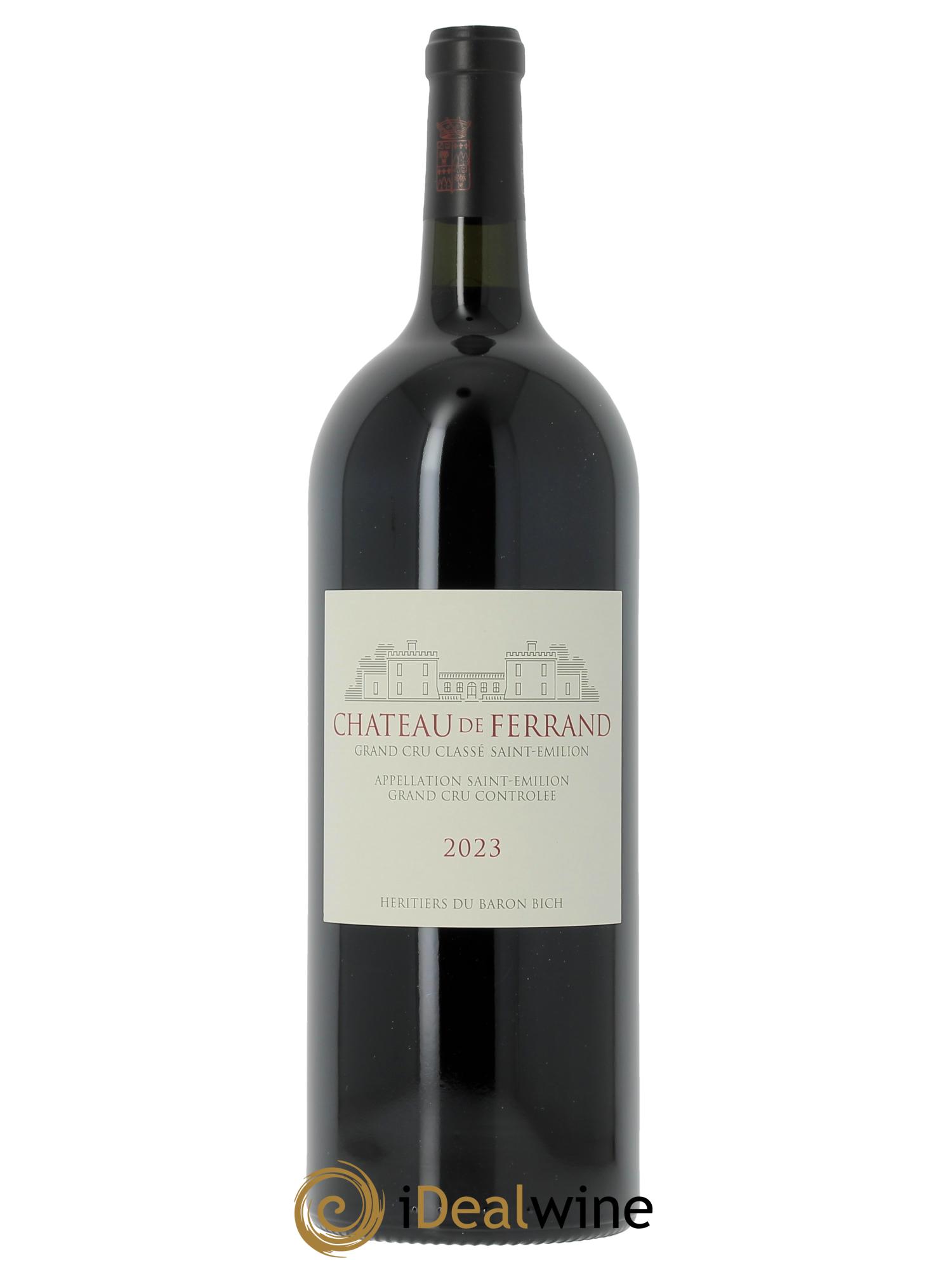 Château de Ferrand Grand Cru Classé (CBO à partir de 6 mgs) 2023 - Lot de 1 magnum - 0