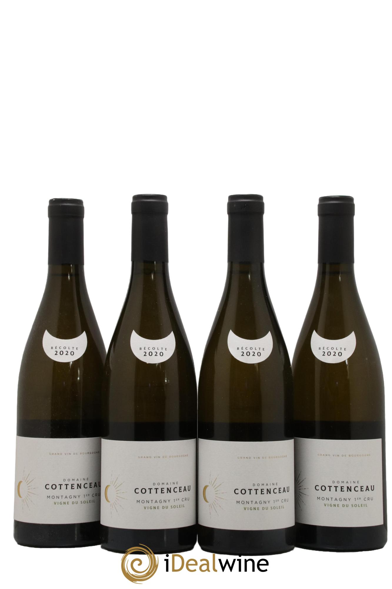Montagny 1er Cru Vigne du Soleil Maxime Cottenceau 2020 - Lot de 4 bouteilles - 0