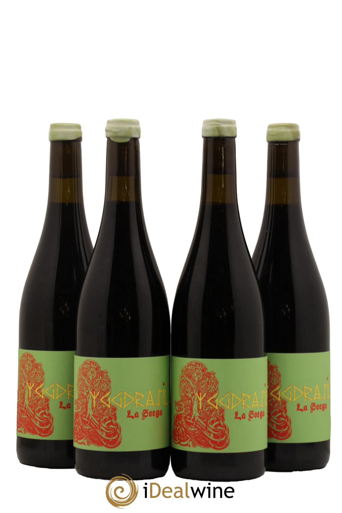 Vin de France YGGDRASIL La Sorga Anthony Tortul 2017 - Lot de 4 bouteilles - 0