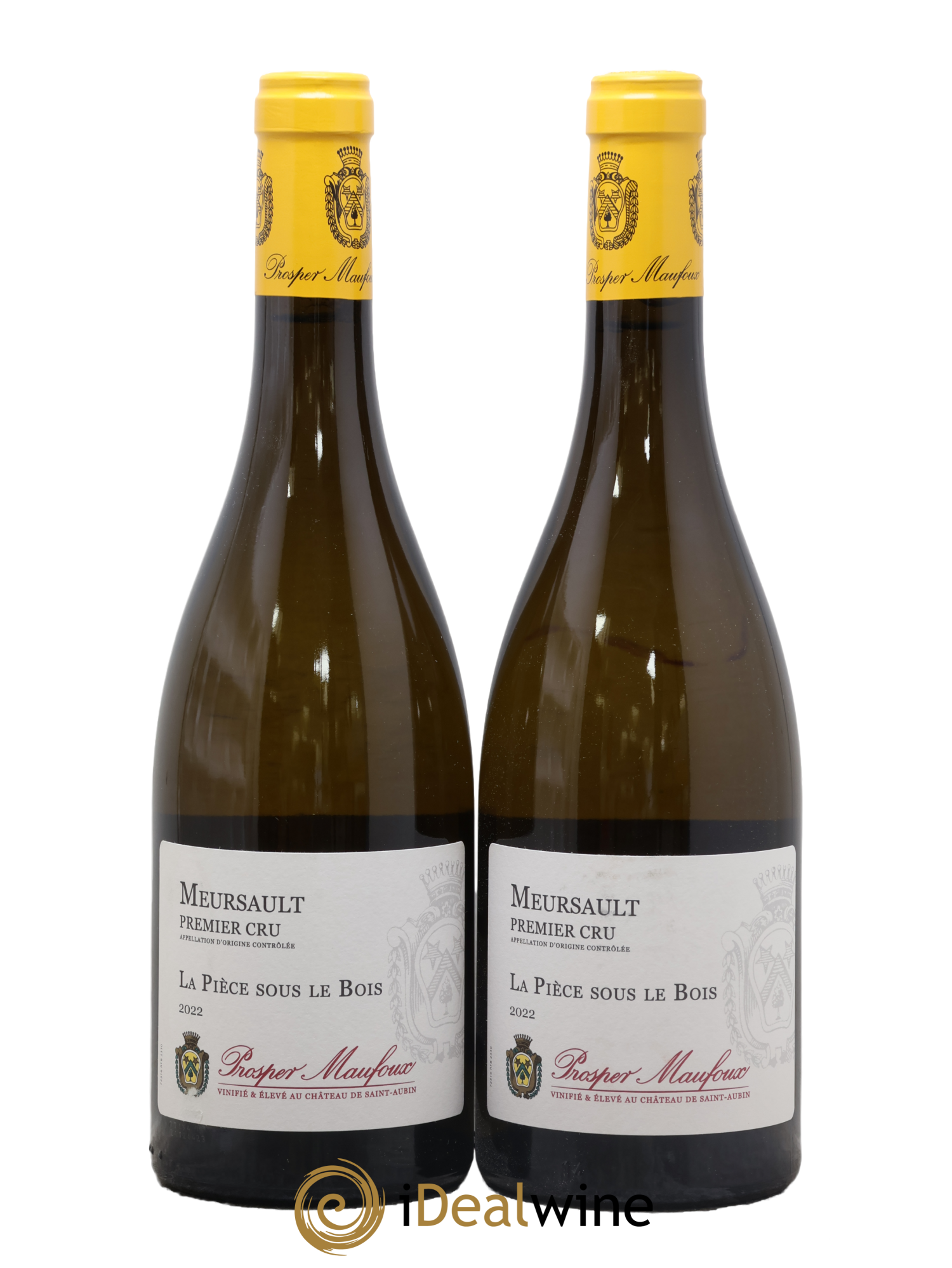Meursault 1er Cru La Pièce Sous le Bois Prosper Maufoux 2022 - Lot de 2 bouteilles - 0
