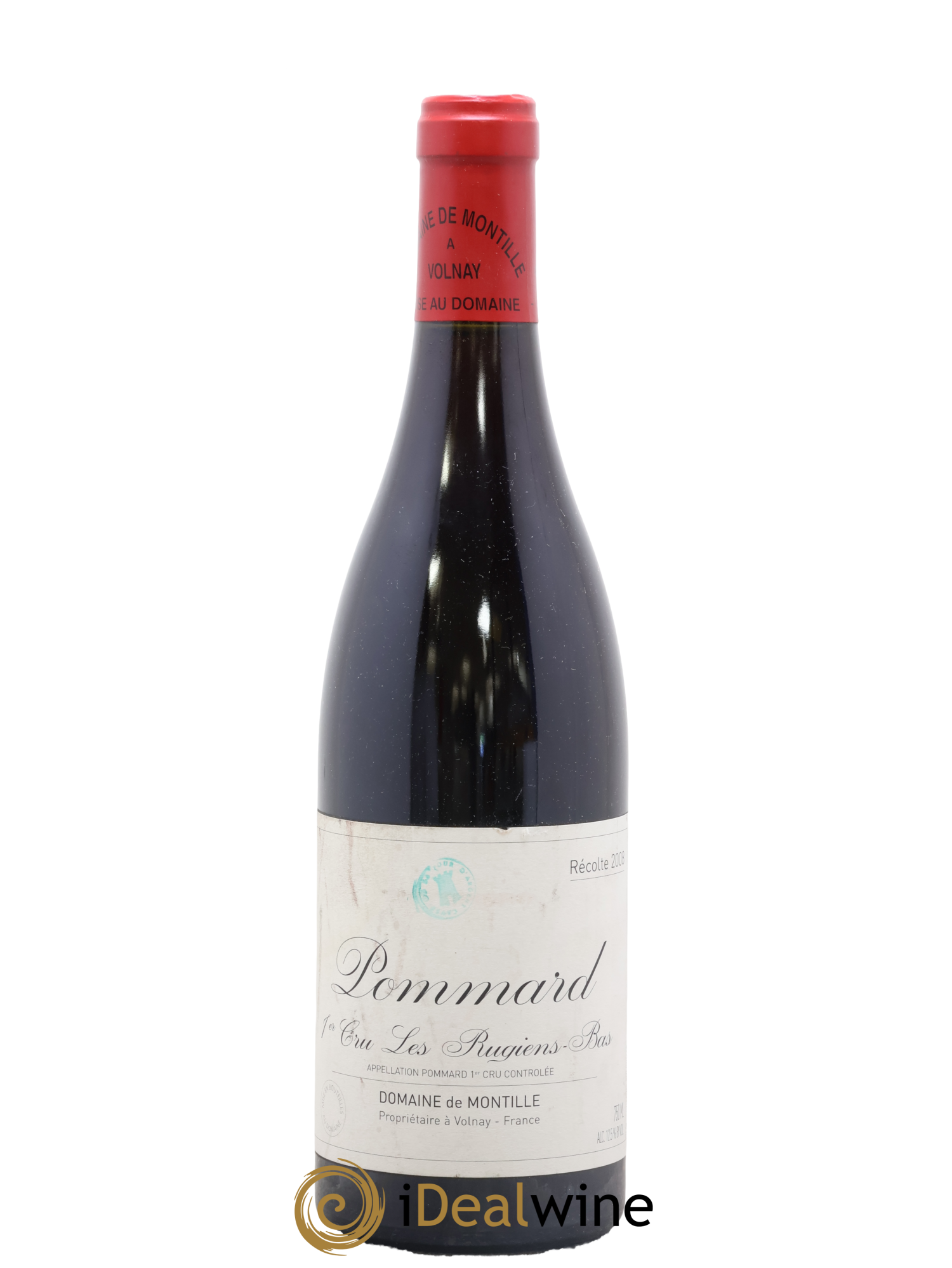 Pommard 1er Cru Les Rugiens-bas De Montille (Domaine) 2008 - Lot de 1 bouteille - 0