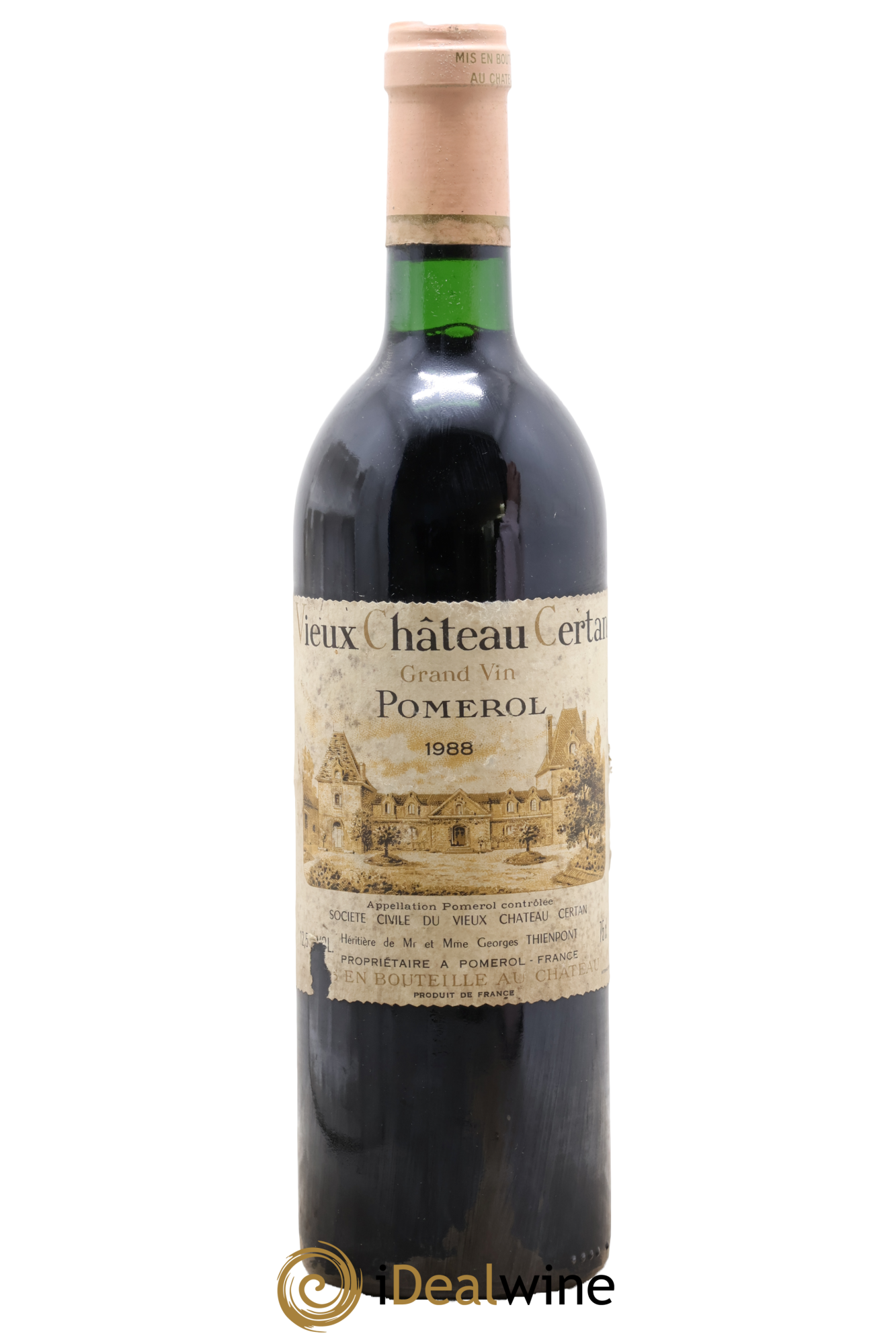 Vieux Château Certan 1988 - Lot de 1 bouteille - 0