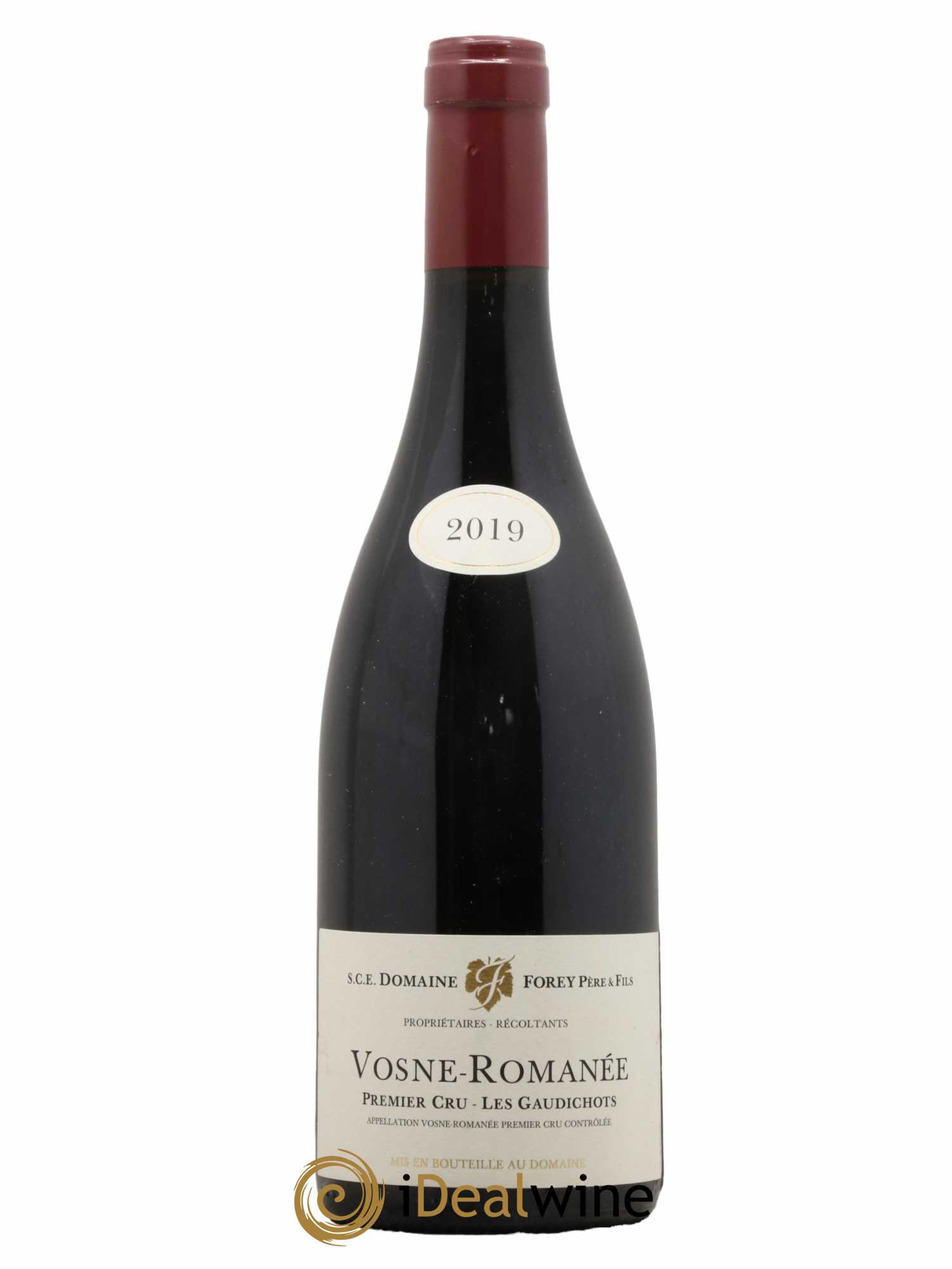 Vosne-Romanée 1er Cru Les Gaudichots Forey Père et Fils (Domaine) 2019 - Lot of 1 bottle - 0
