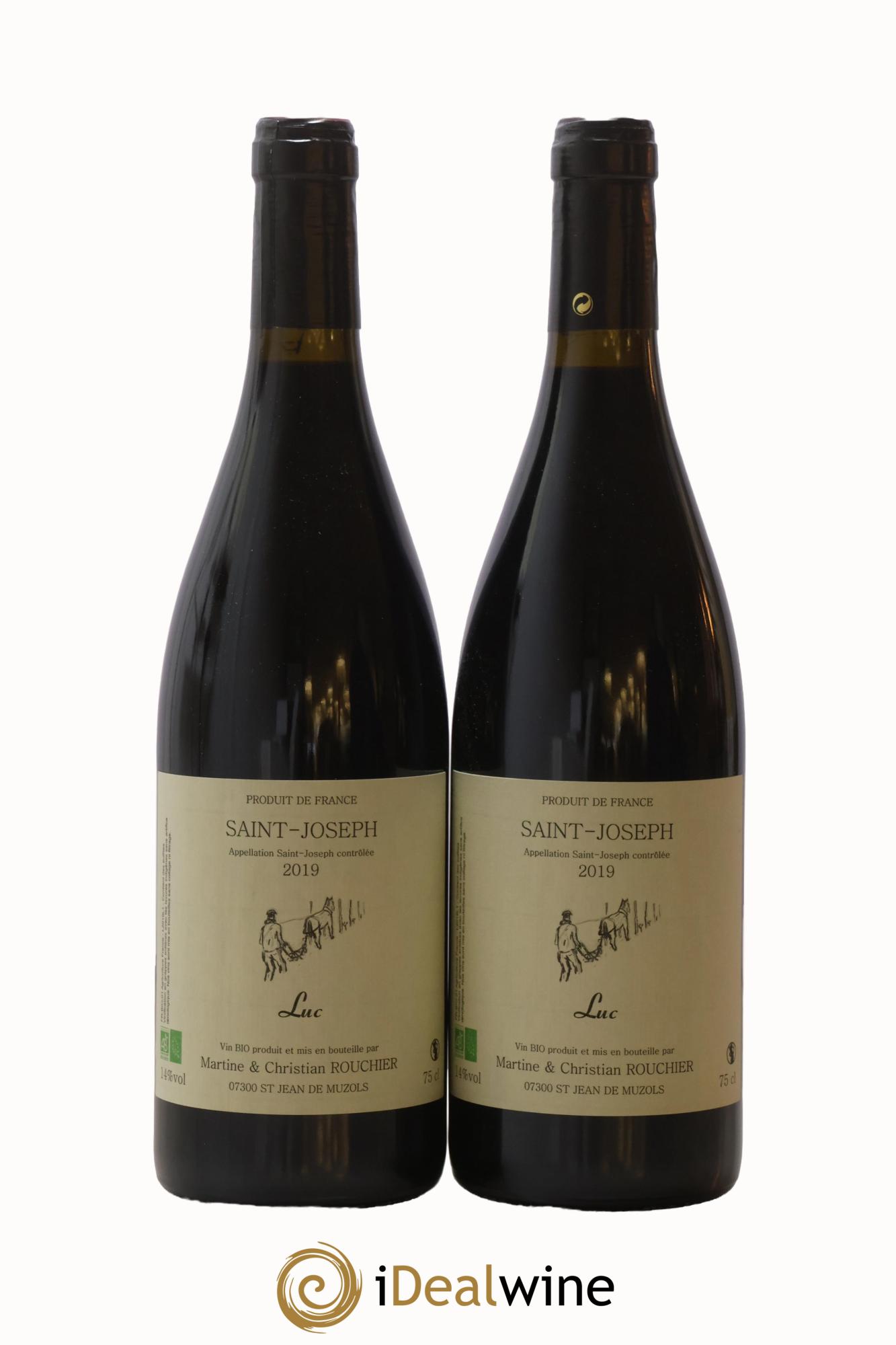 Saint-Joseph Luc Rouchier 2019 - Lot de 2 bouteilles - 0