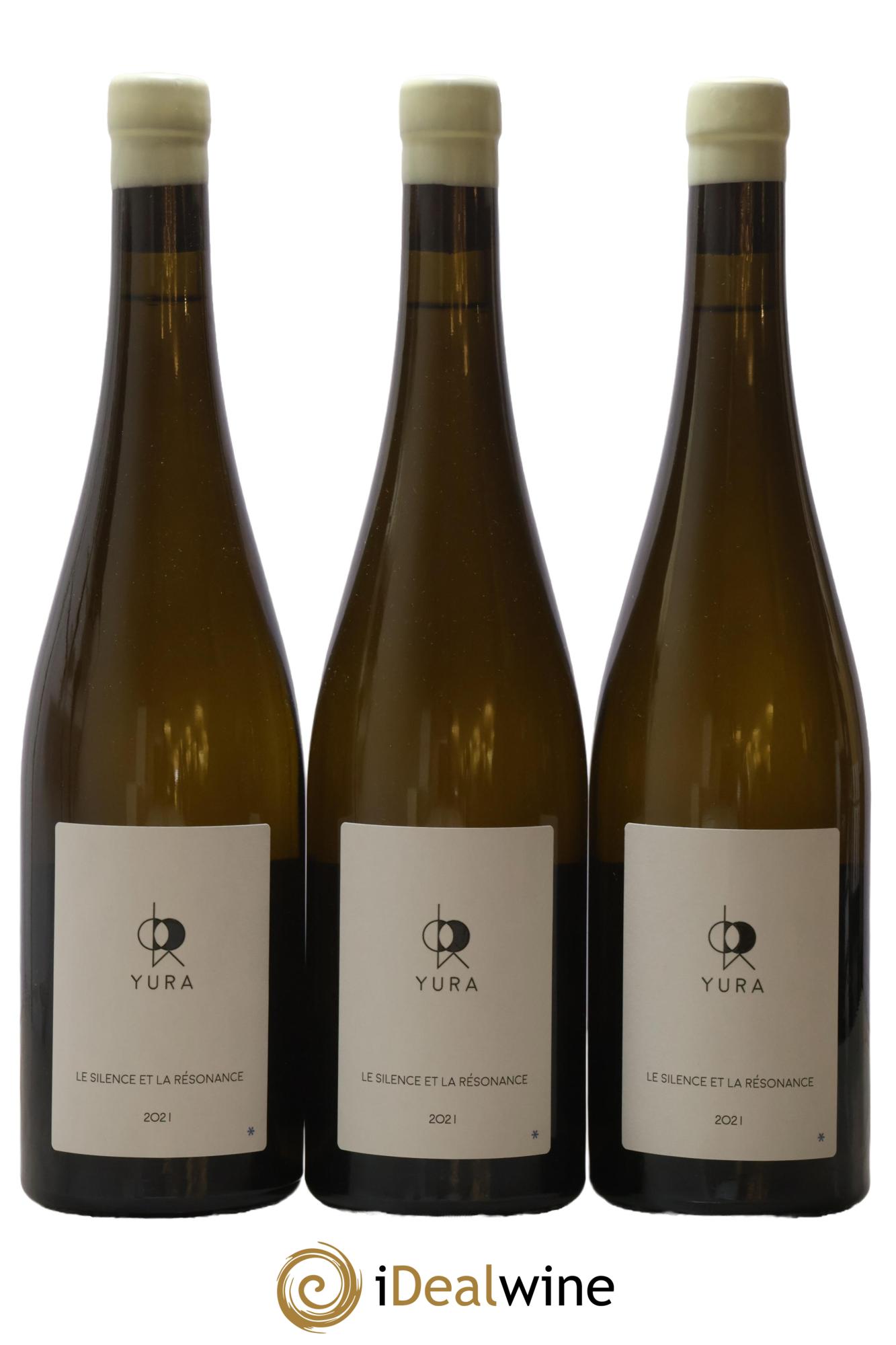 Alsace Le silence et la résonance Jintaro Yura 2021 - Lot de 3 bouteilles - 0